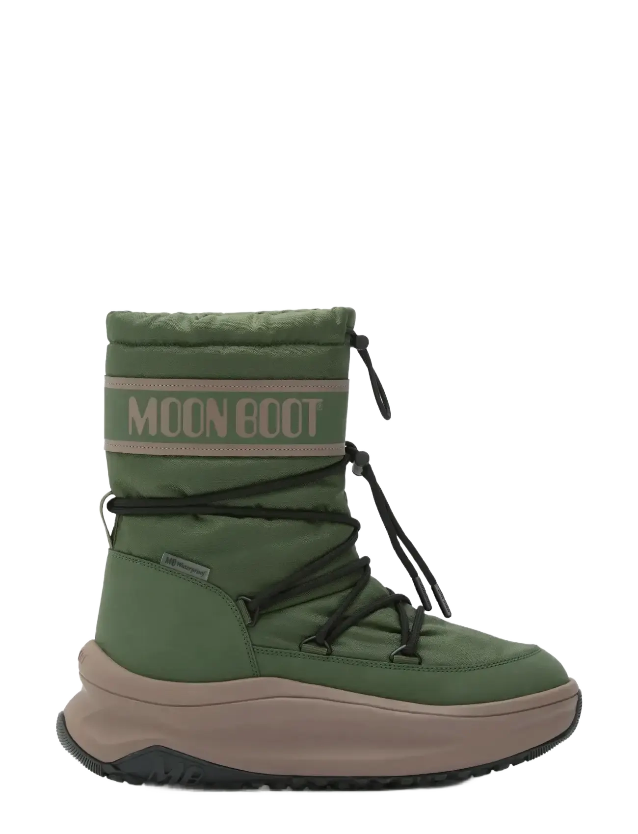 Moon Boot MB MOON247 POLAR WP - Boots - FOREST GREEN / green