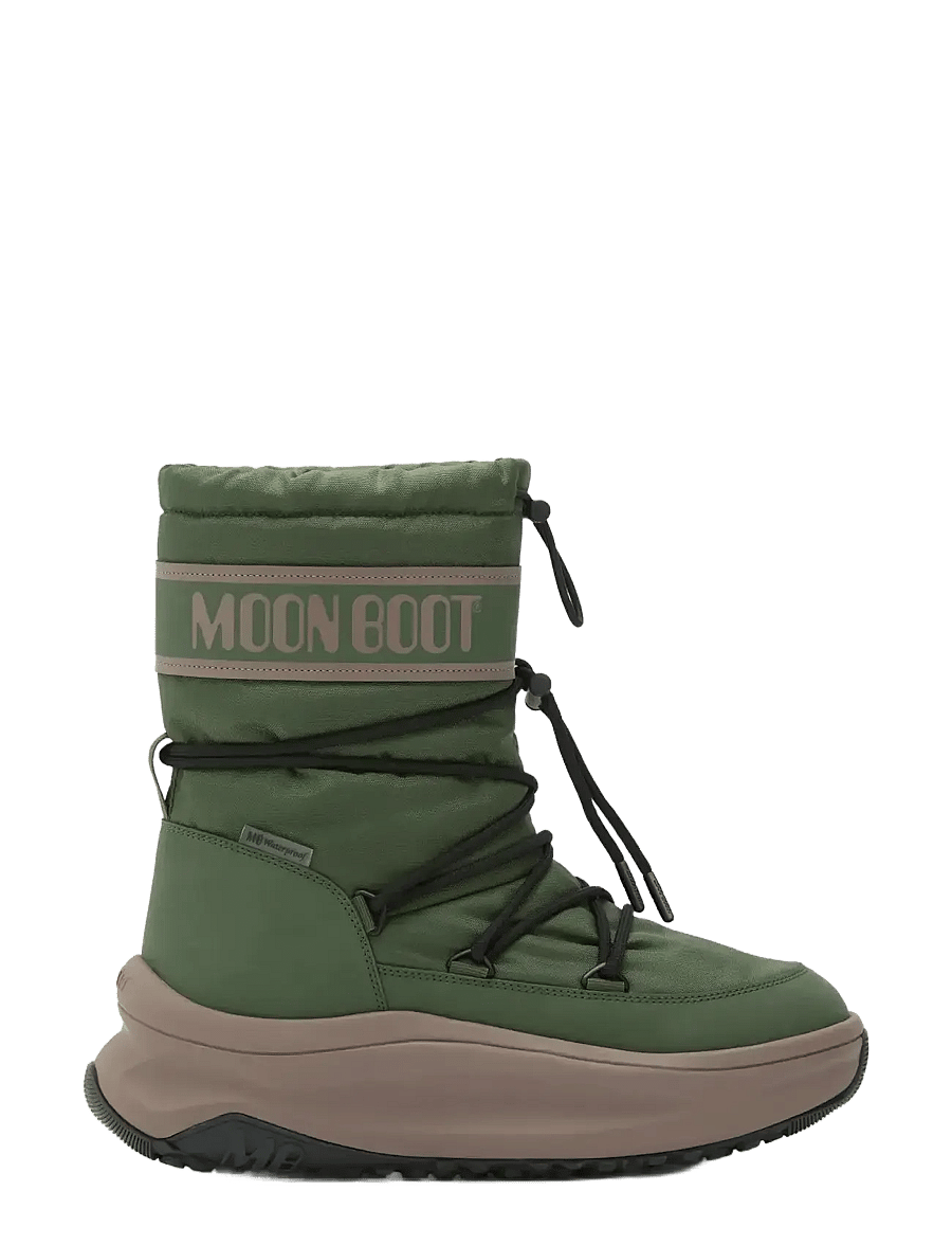 Moon Boot - MB MOON247 POLAR WP - winter boots - forest green - 0