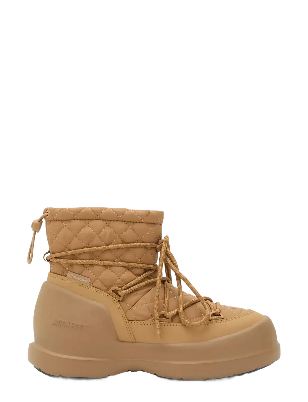 MOON Stiefel Mb Mezzaluna Quilted Mid Wp Beige - 40 - Damen
