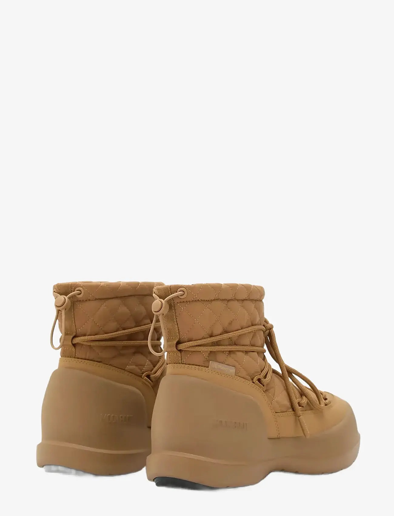 Moon Boot - MB MEZZALUNA QUILTED MID WP - vinterstøvler - sand - 2