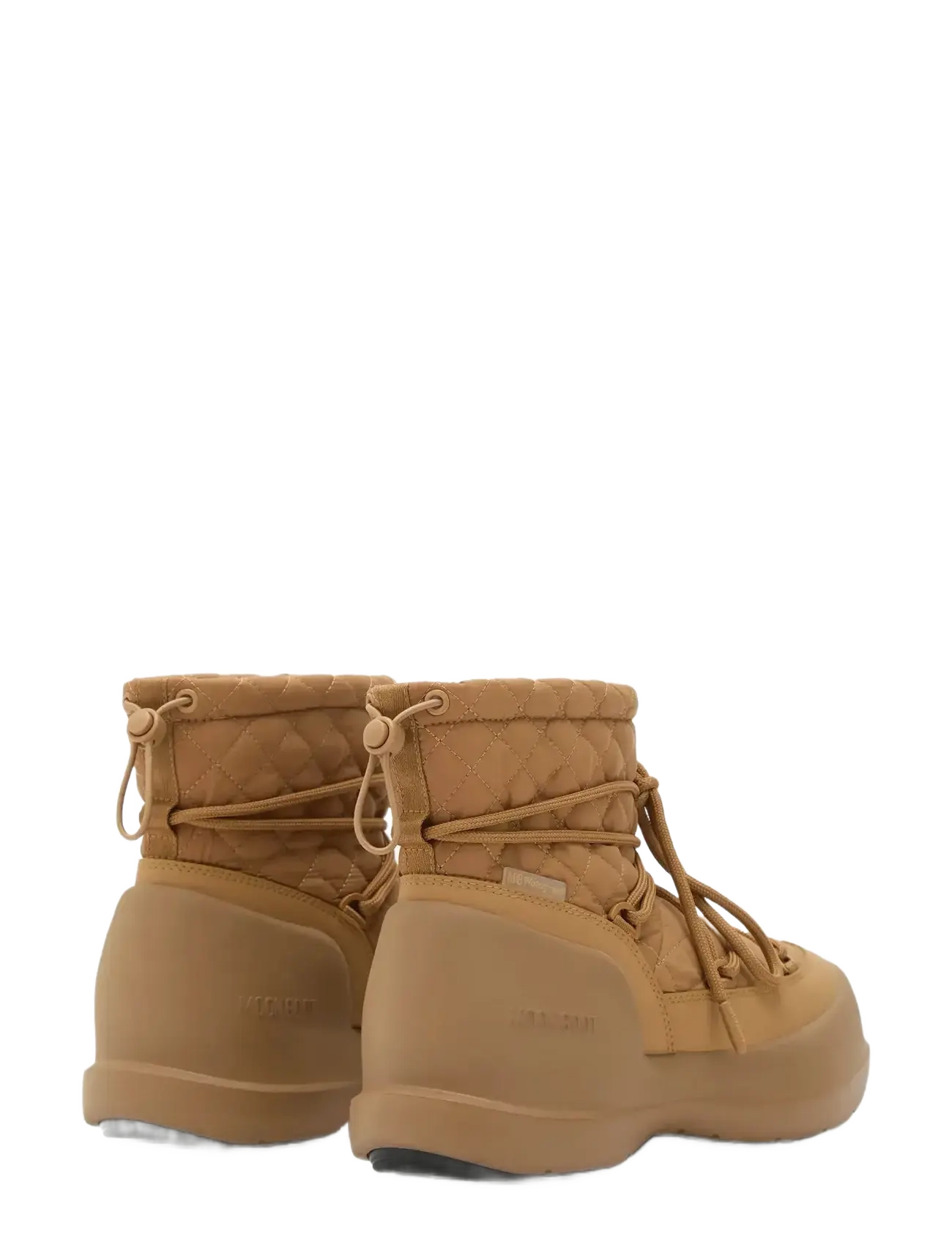 Moon Boot - MB MEZZALUNA QUILTED MID WP - bottes d'hiver - sand - 2