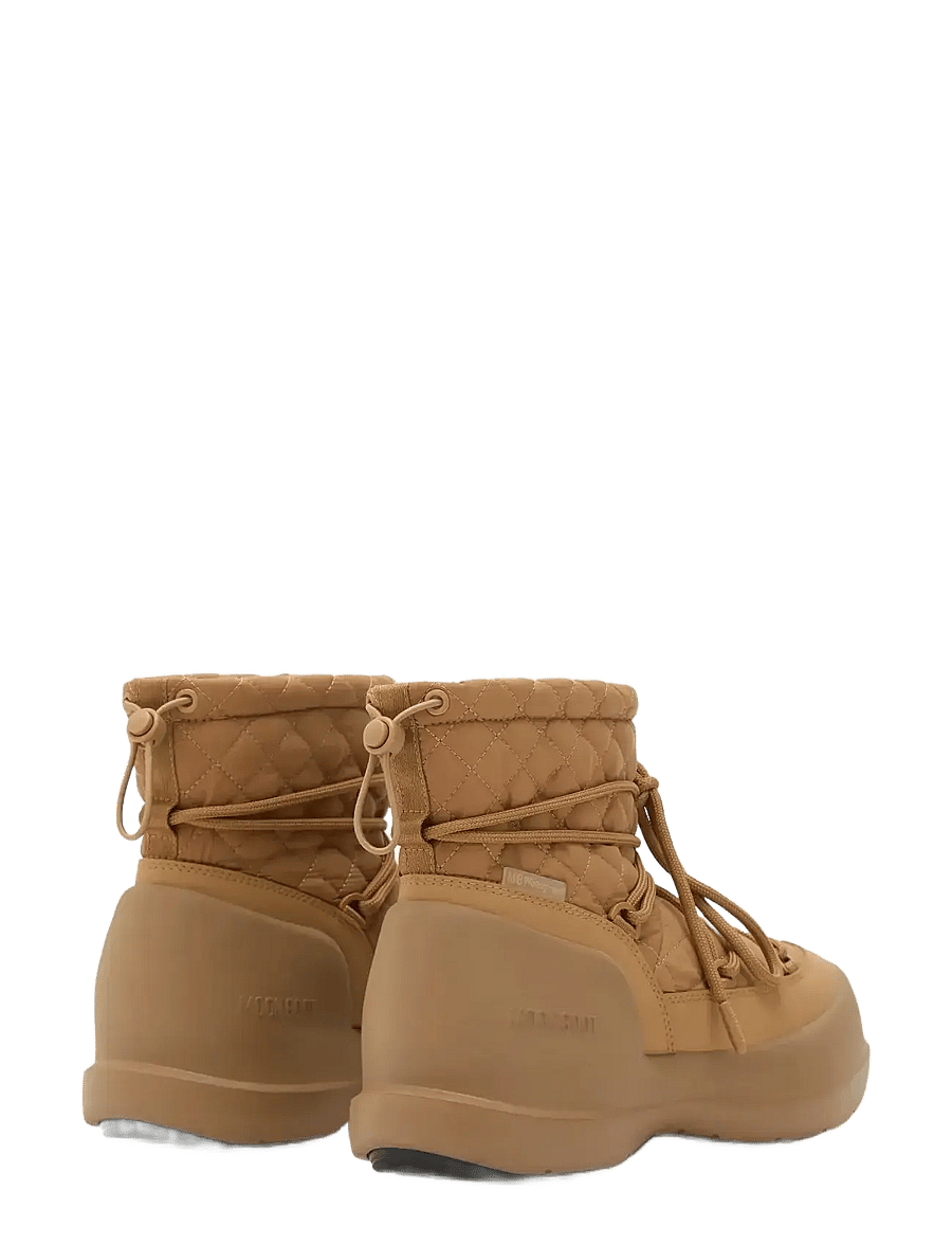 Moon Boot - MB MEZZALUNA QUILTED MID WP - bottes d'hiver - sand - 2