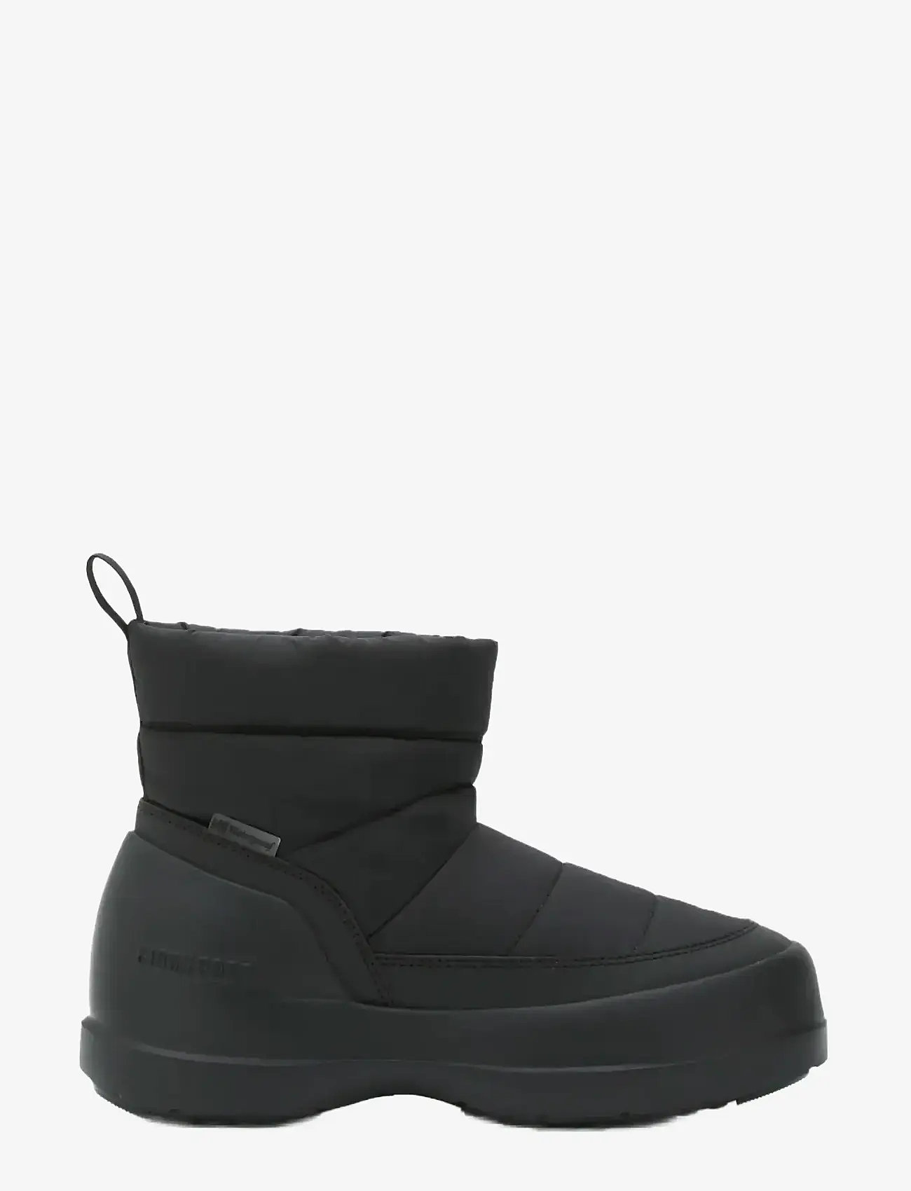 Moon Boot - MB MEZZALUNA PUFFY WP - vinterstøvler - black - 1