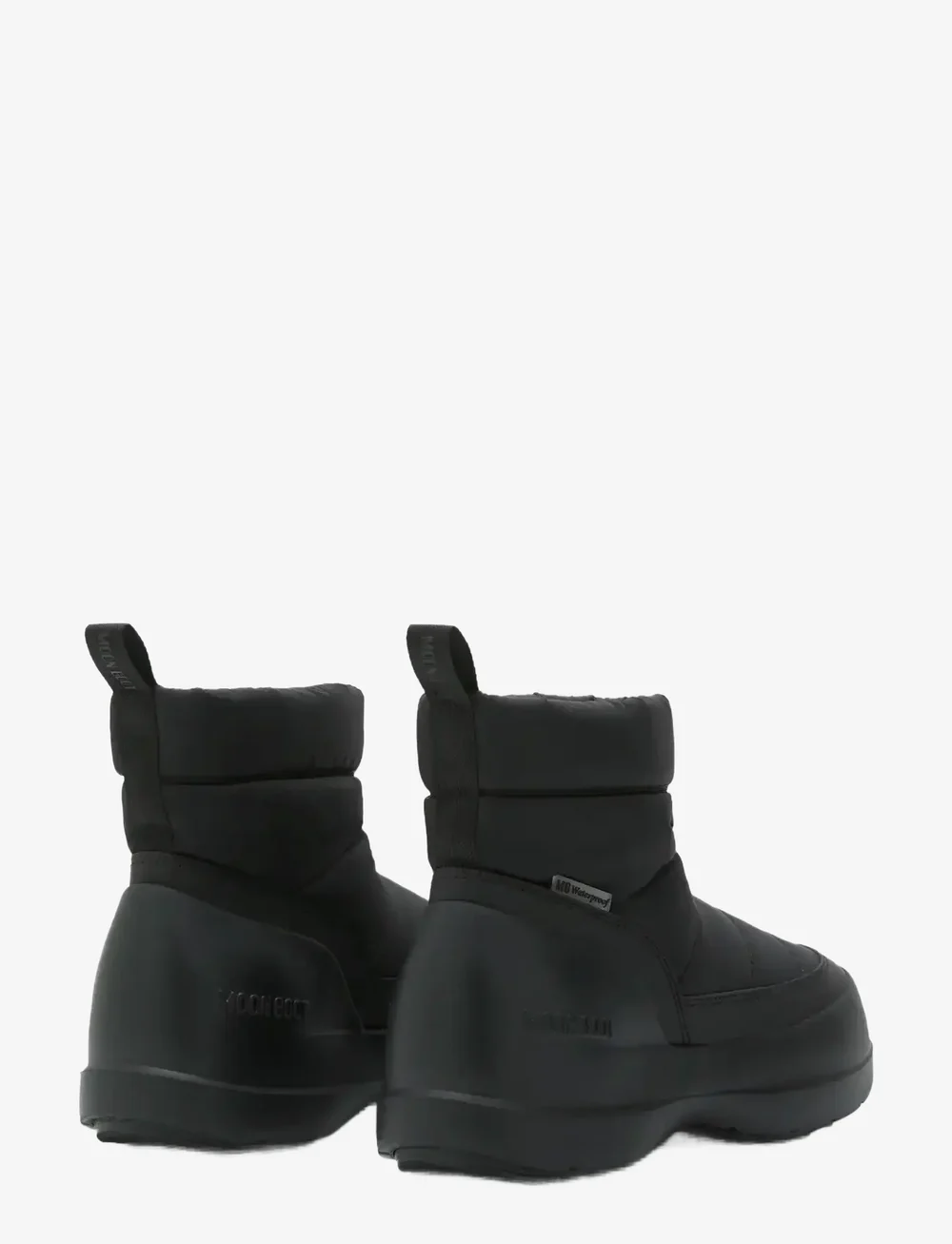Moon Boot - MB MEZZALUNA PUFFY WP - winterstiefel - black - 2