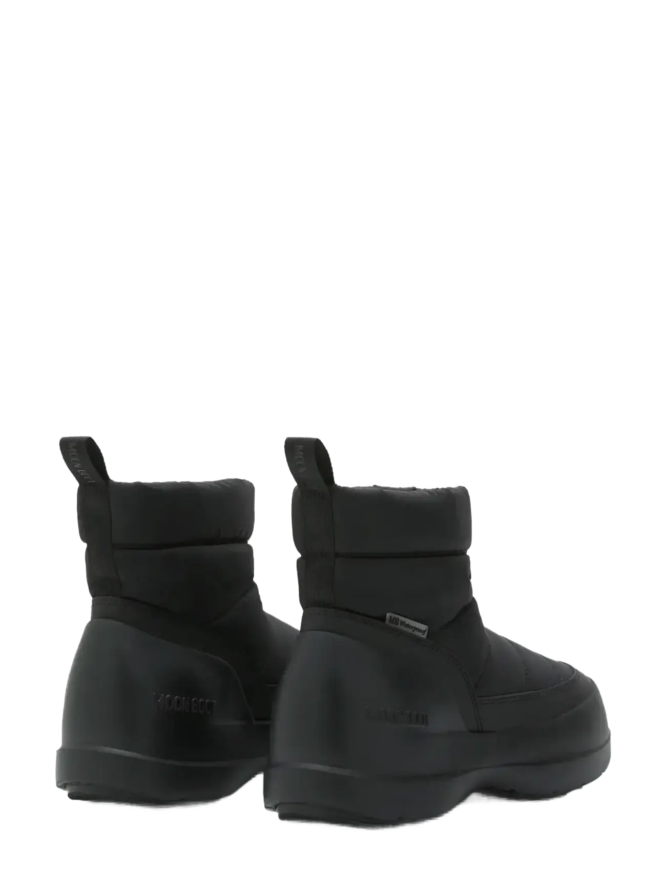 Moon Boot - MB MEZZALUNA PUFFY WP - talvesaapad - black - 2