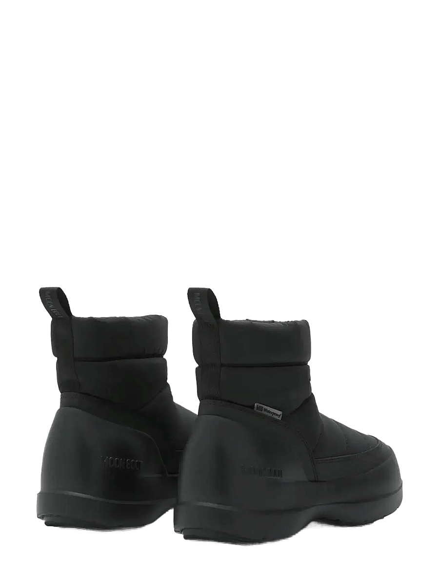 Moon Boot - MB MEZZALUNA PUFFY WP - winterstiefel - black - 2
