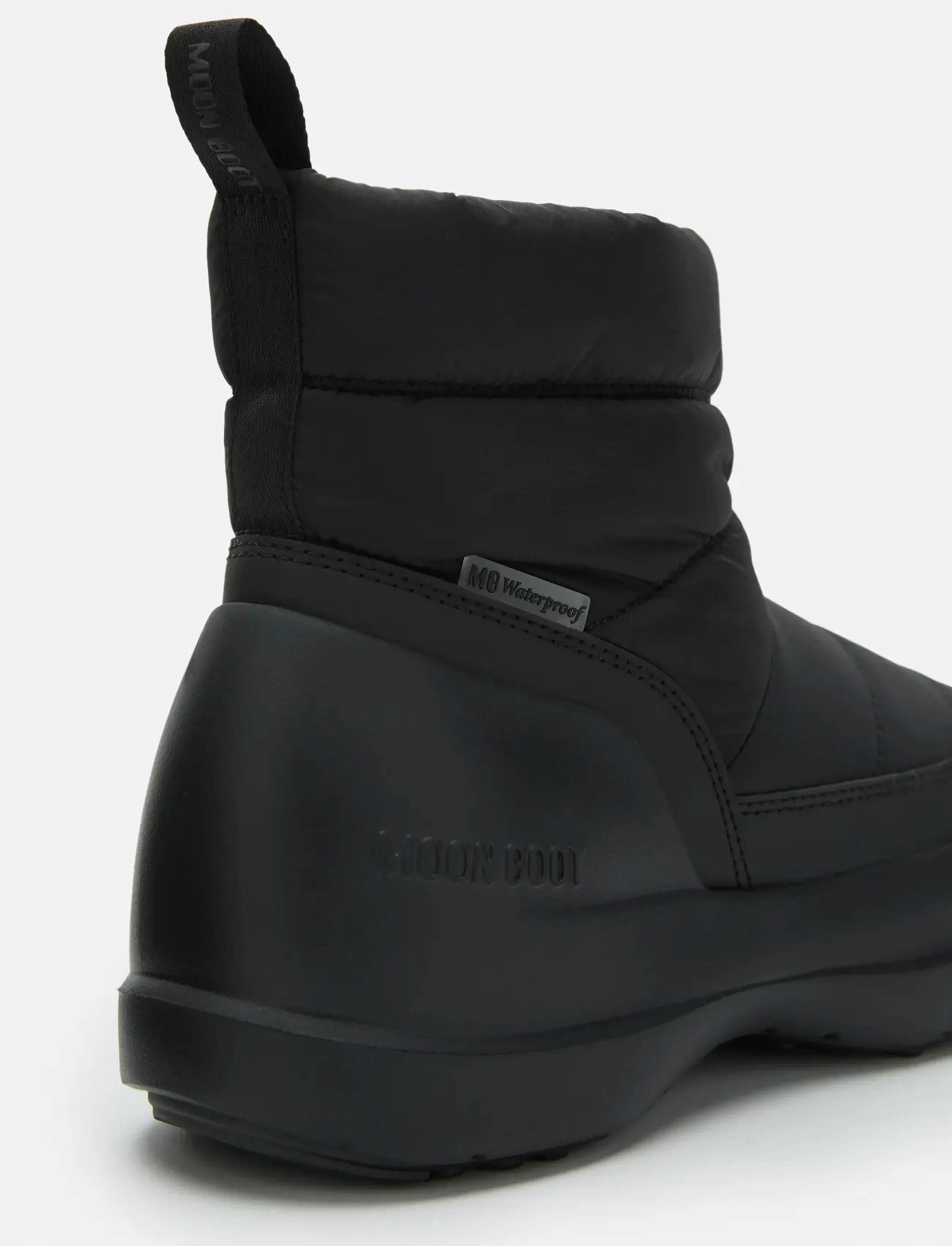 Moon Boot - MB MEZZALUNA PUFFY WP - talvesaapad - black - 3
