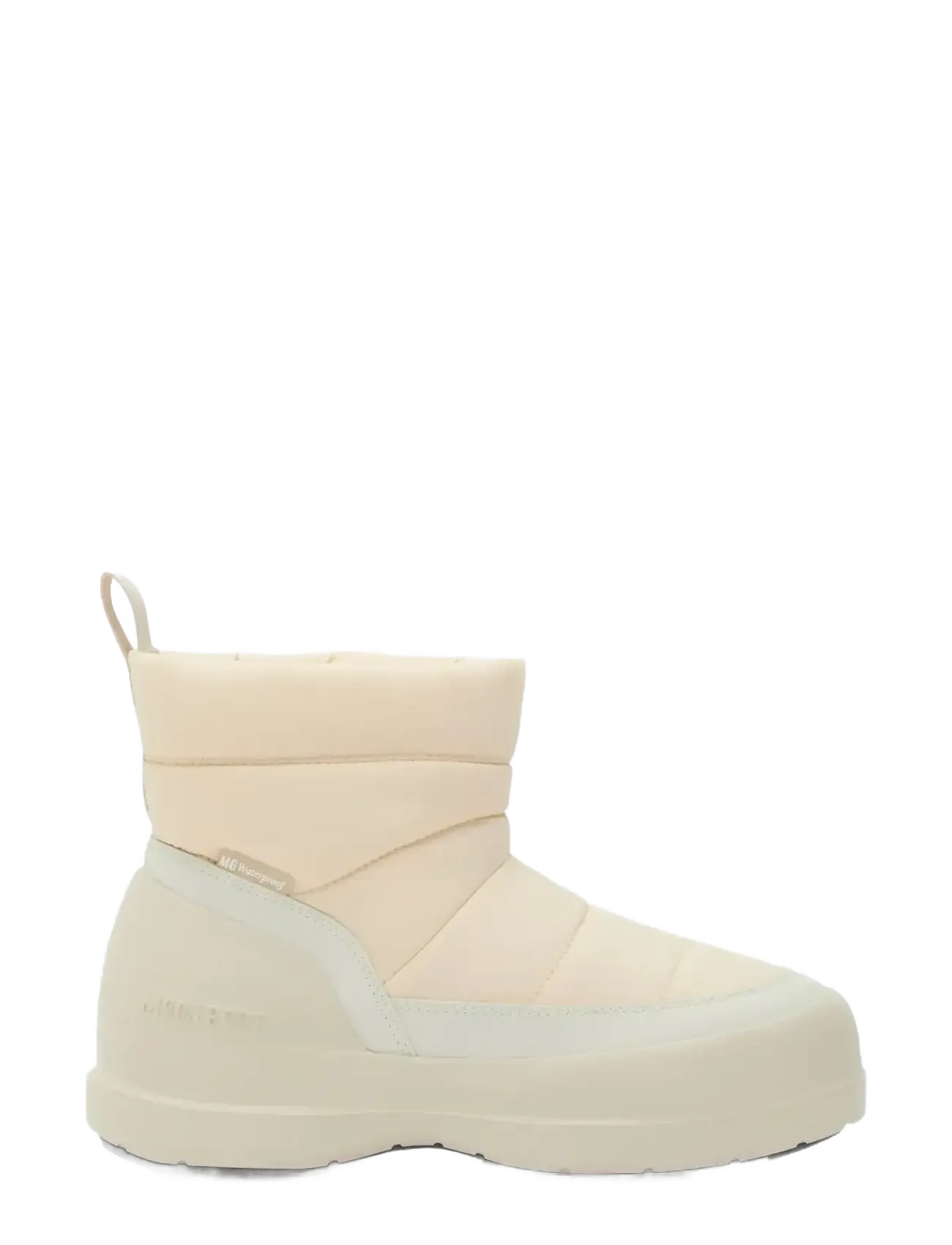 MOON Stiefel Mb Mezzaluna Puffy Wp Cream - 40 - Damen