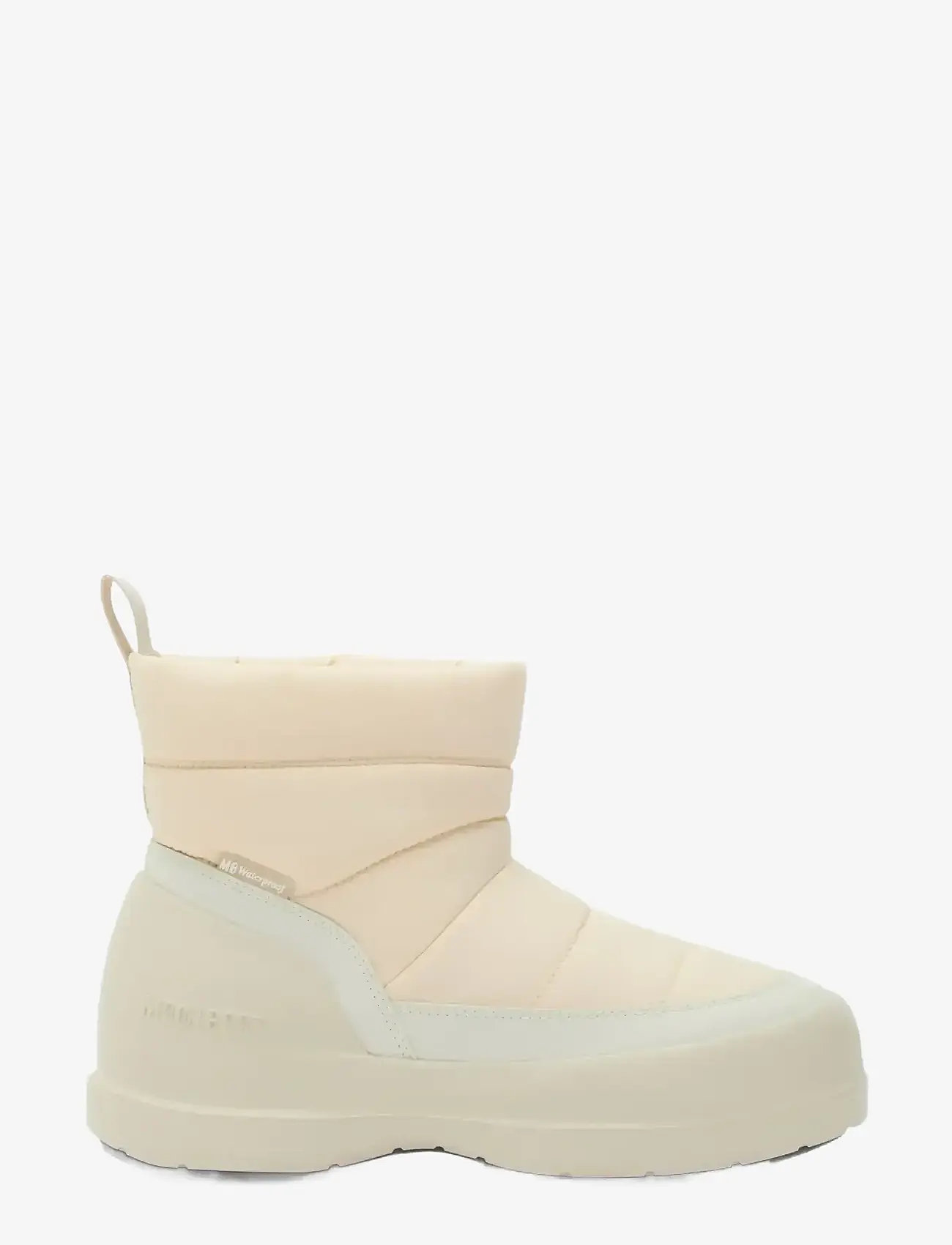 Moon Boot - MB MEZZALUNA PUFFY WP - vinterstøvler - cream - 0