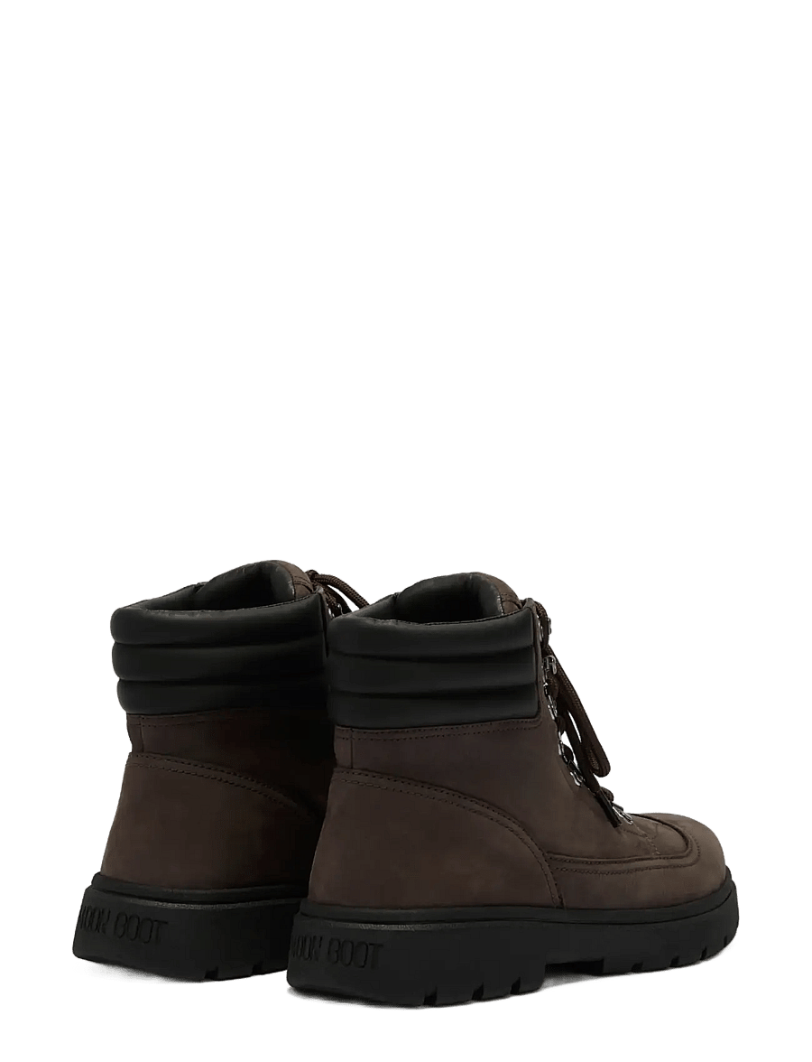Moon Boot - MB COMBAT BOOT NUBUCK - cocoa - 2
