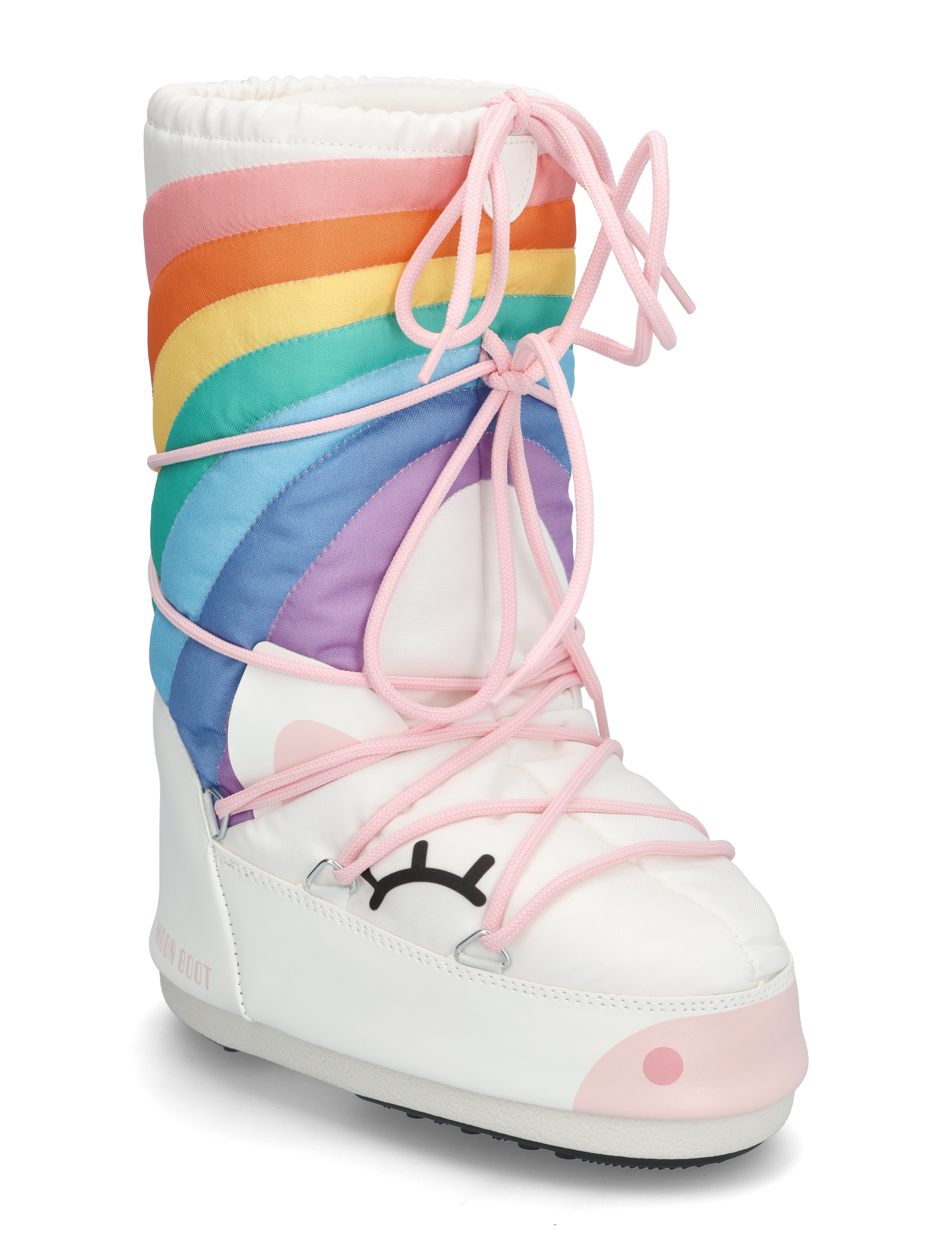 Moon Boot MB ICON UNICORN - Winter Collection - WHITE/MULTICOLOR / white