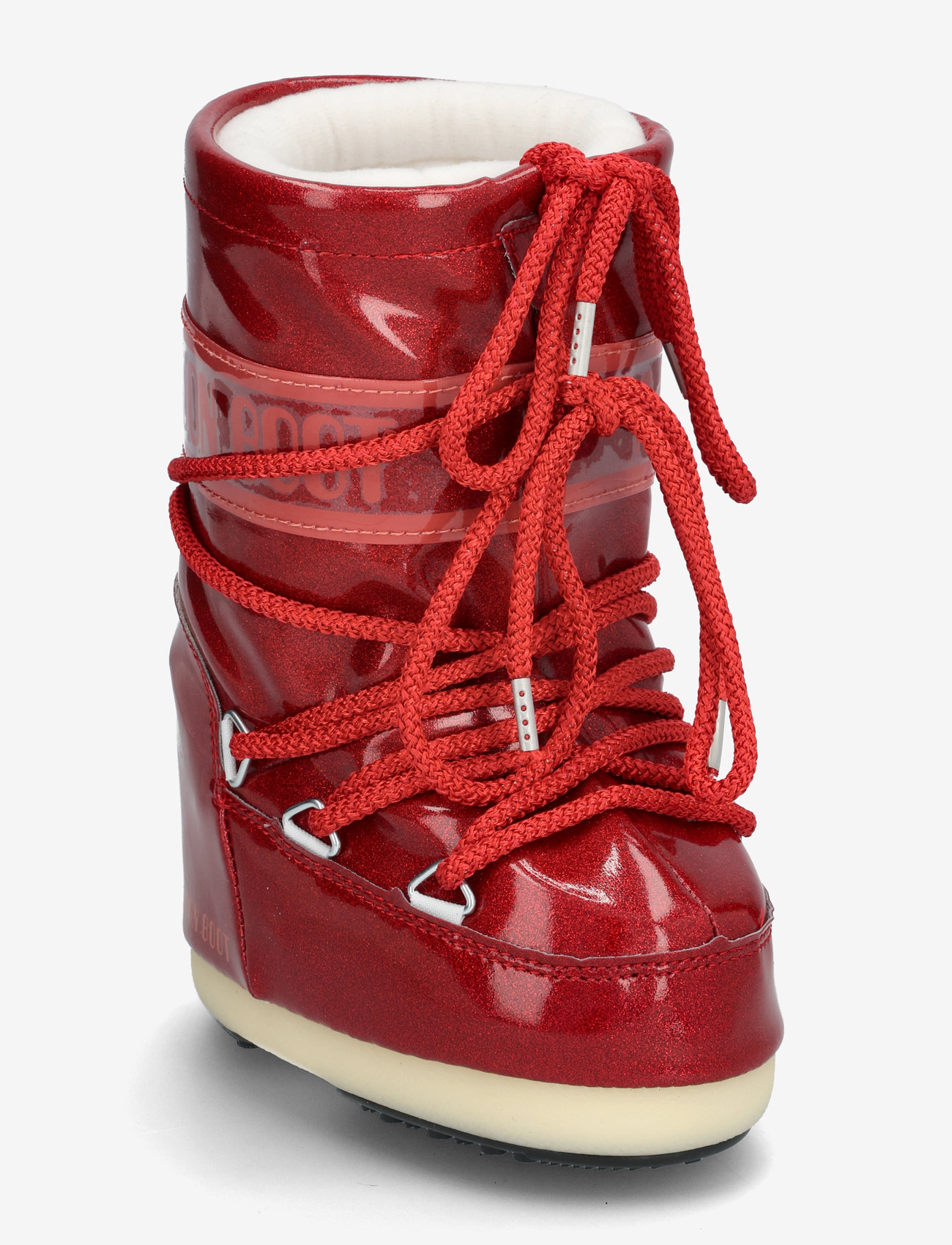 Moon Boot - MB ICON JR GLITTER - red - 0