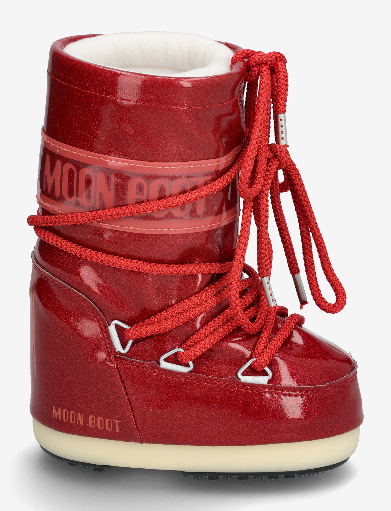 Moon Boot - MB ICON JR GLITTER - red - 1
