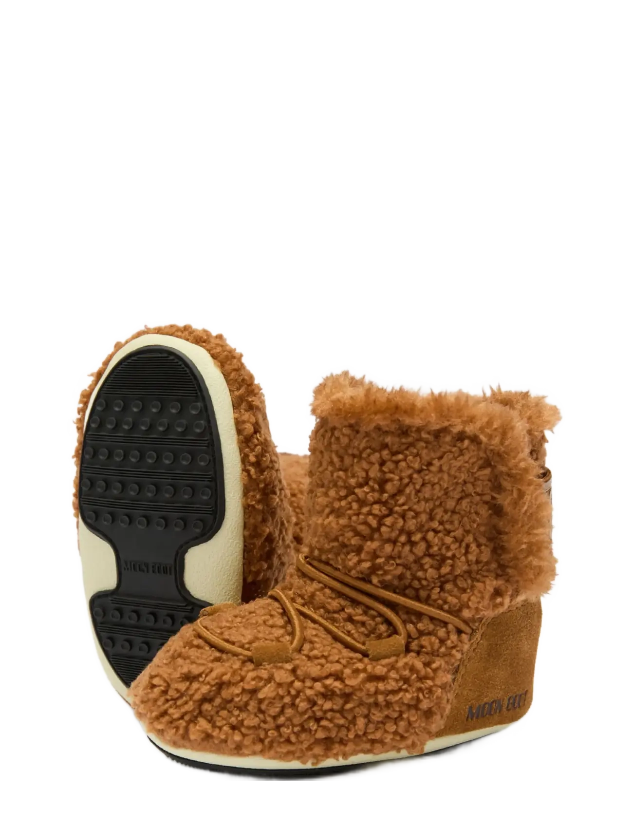 Moon Boot - MB CRIB TEDDY - winterstiefel - cognac - 1
