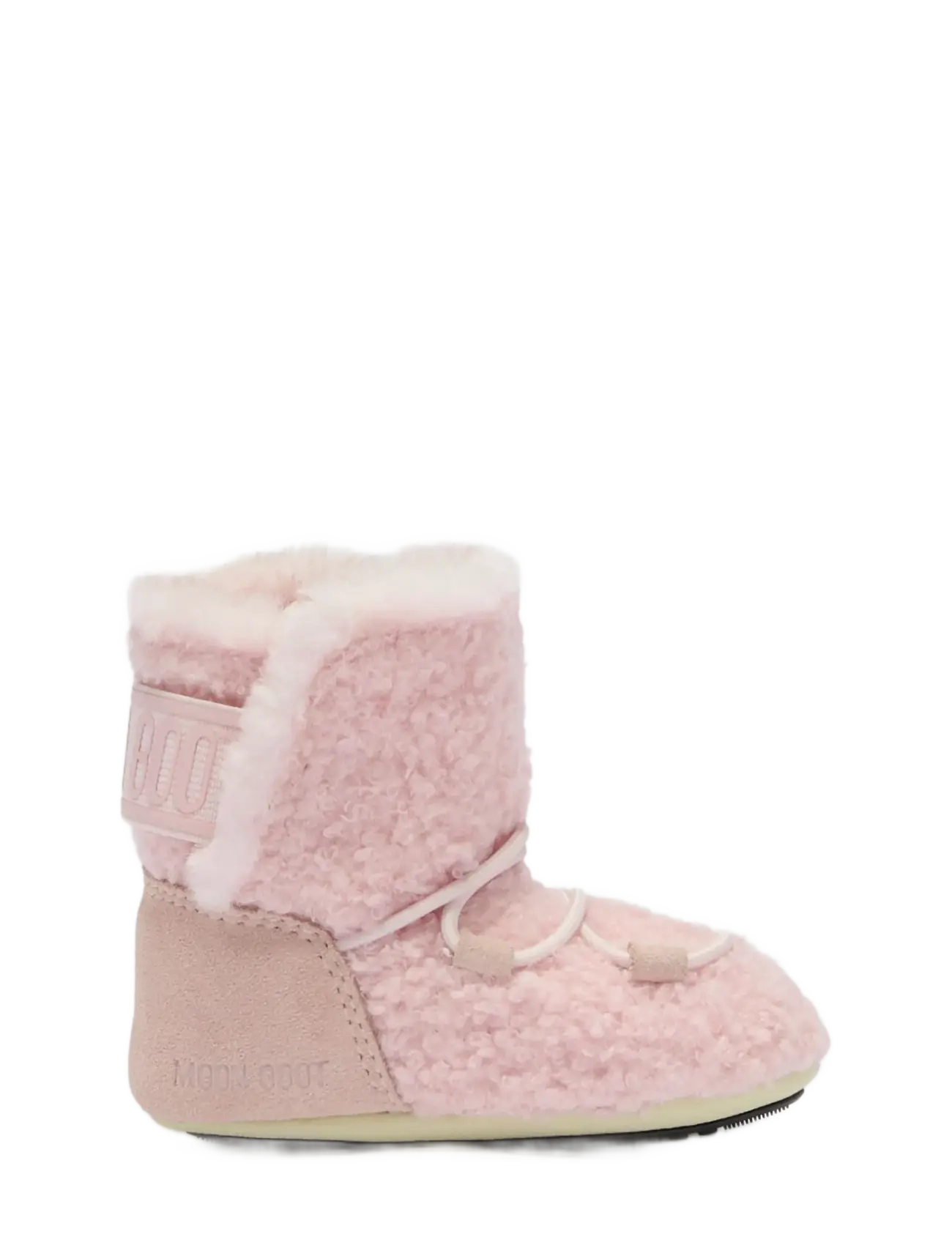 Moon Boot MB CRIB TEDDY - Baby 0 -2 years - DUSTY PINK / pink/rose