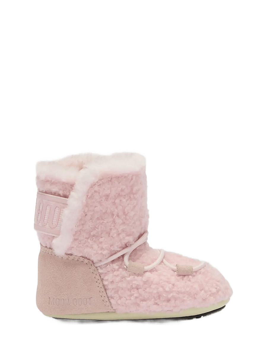 Moon Boot - MB CRIB TEDDY - winterstiefel - dusty pink - 0
