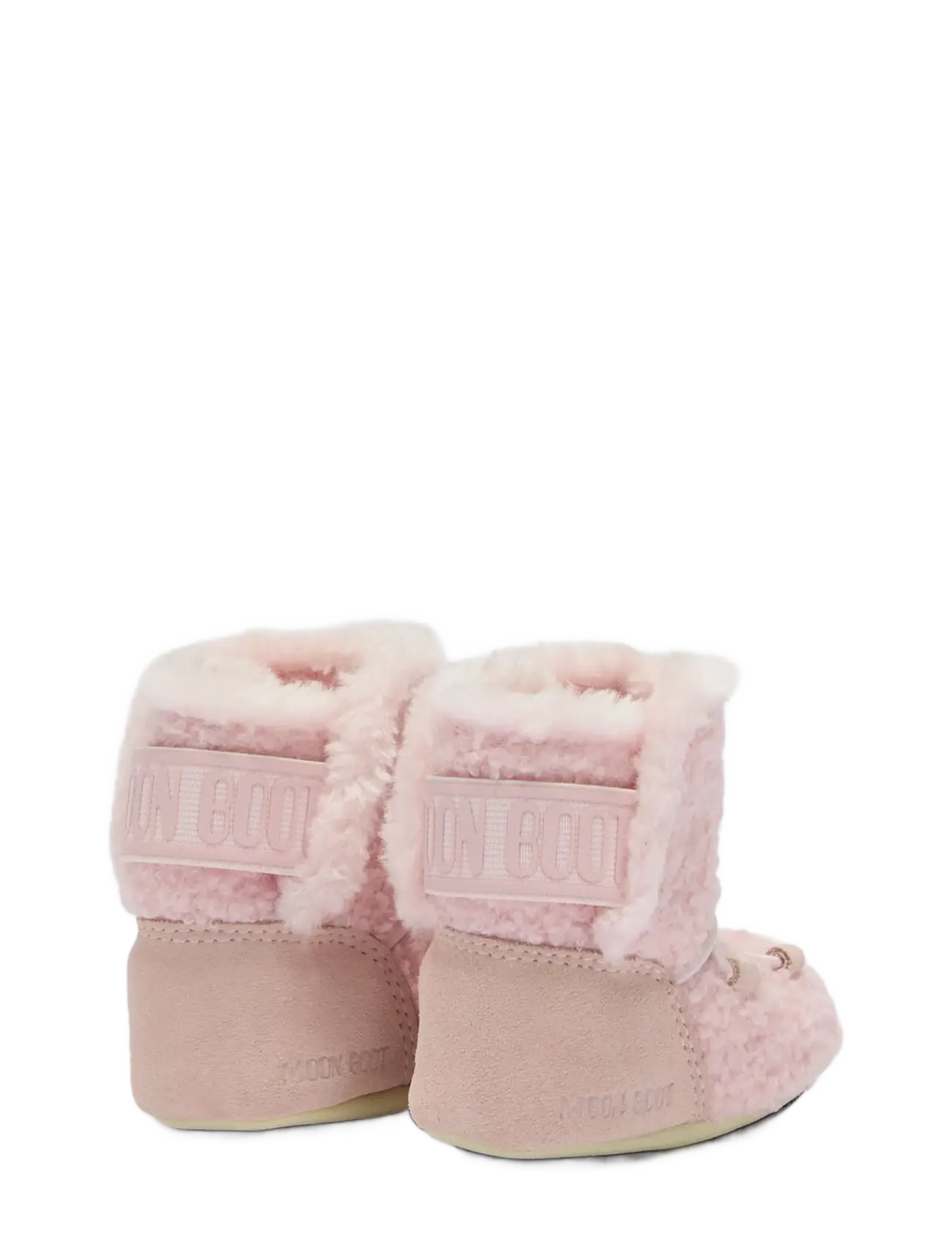 Moon Boot - MB CRIB TEDDY - winter boots - dusty pink - 1