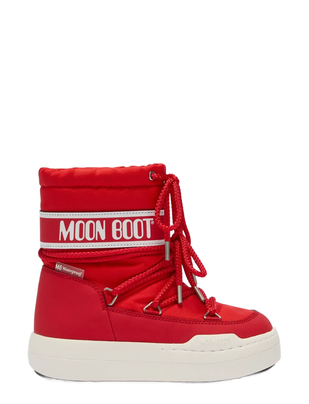 Moon Boot MB JR PARK BOOT - Moon Boot - MOON RED / red