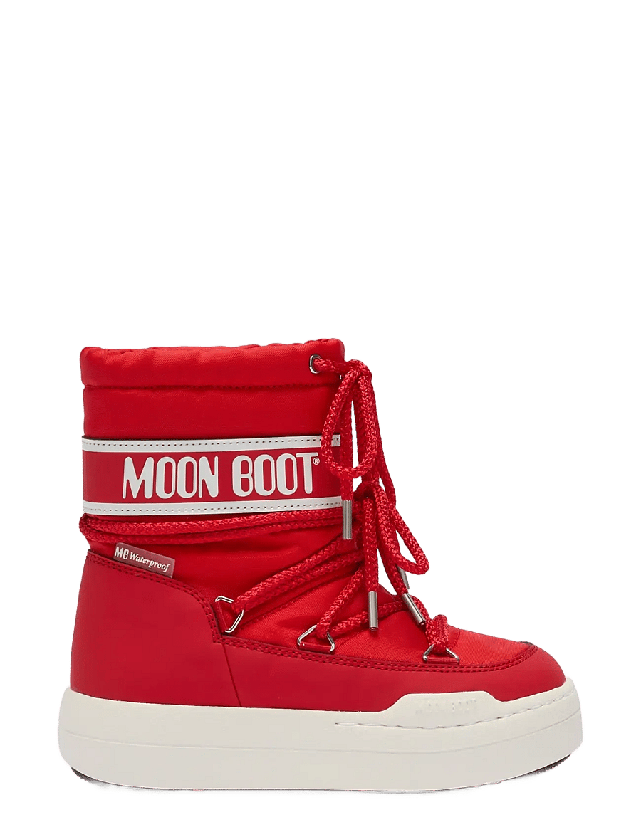 Moon Boot - MB JR PARK BOOT - winterstiefel - moon red - 0