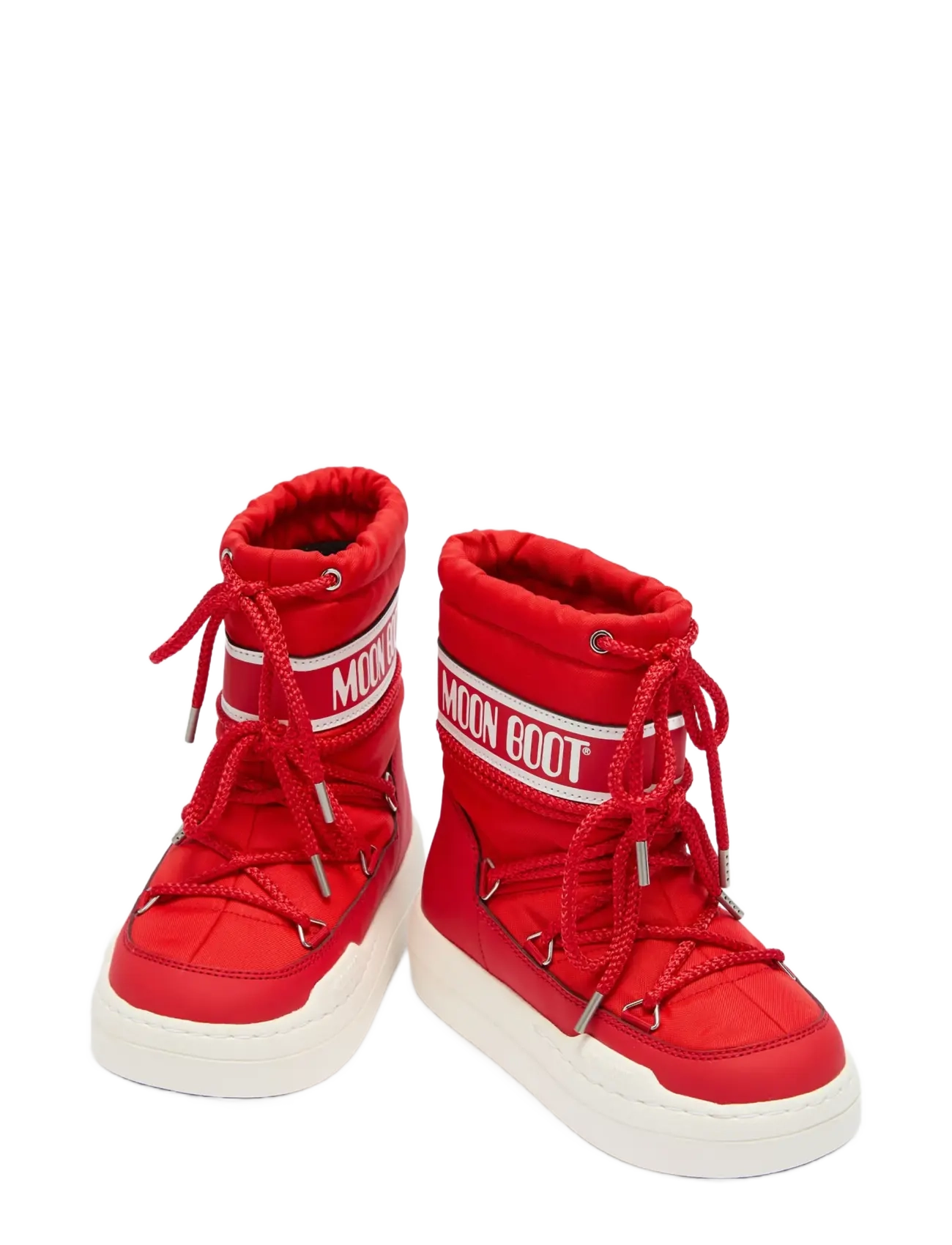 Moon Boot - MB JR PARK BOOT - winterstiefel - moon red - 3