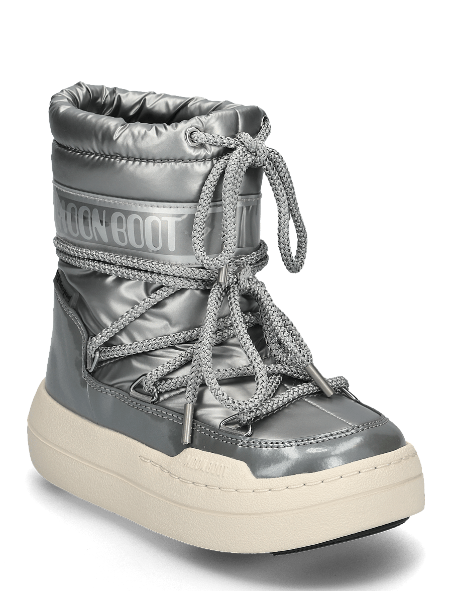 Moon Boot - MB JR PARK BOOT - winterstiefel - silver - 0