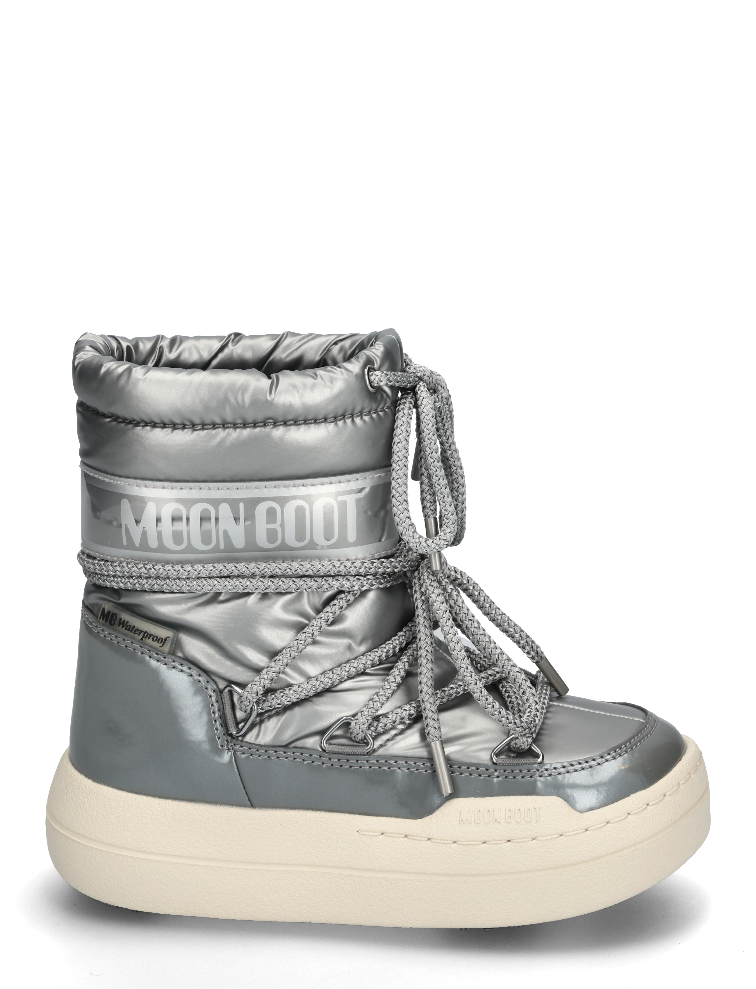 Moon Boot - MB JR PARK BOOT - winterstiefel - silver - 1