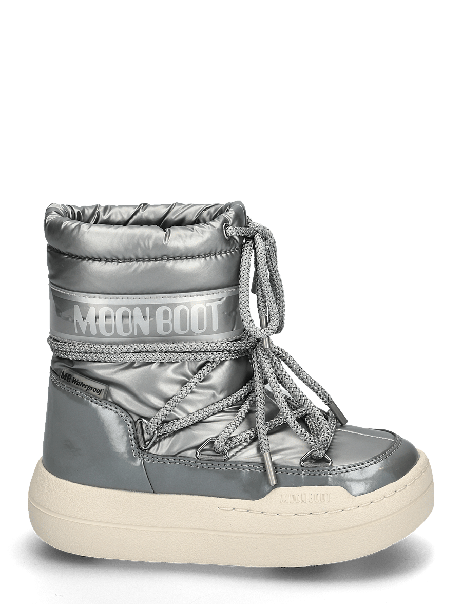 Moon Boot - MB JR PARK BOOT - winterstiefel - silver - 1