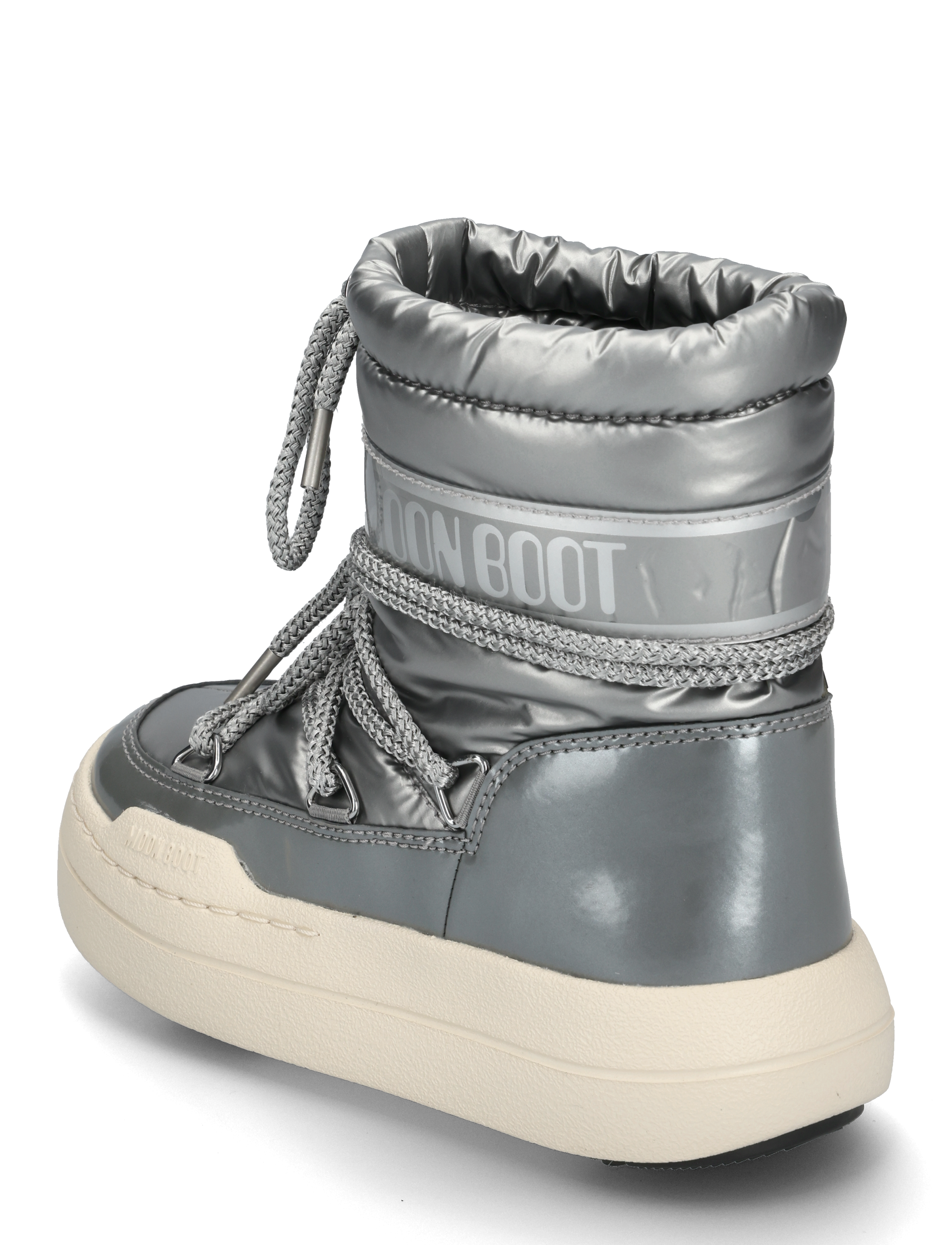 Moon Boot - MB JR PARK BOOT - winterstiefel - silver - 2