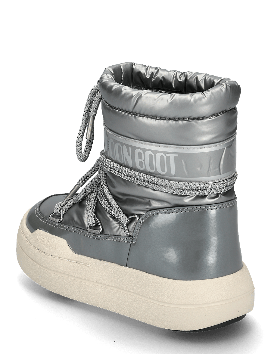 Moon Boot - MB JR PARK BOOT - winterstiefel - silver - 2