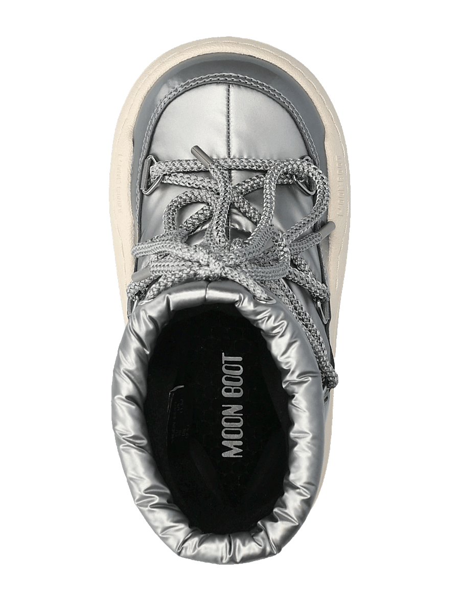 Moon Boot - MB JR PARK BOOT - winterstiefel - silver - 3