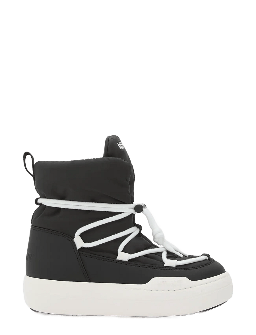 Moon Boot - MB JR PARK LACE MID - winterstiefel - black - 0