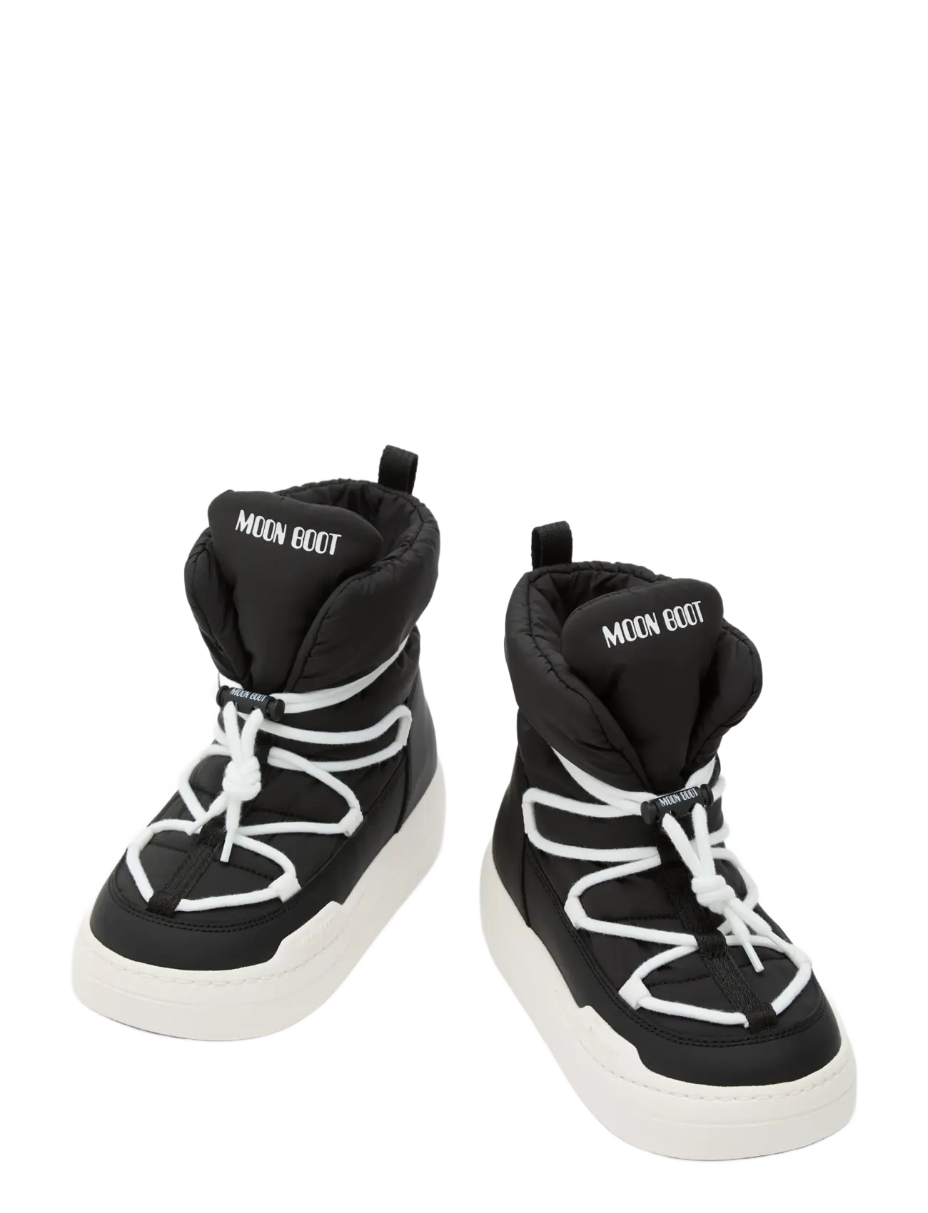 Moon Boot - MB JR PARK LACE MID - winterstiefel - black - 1