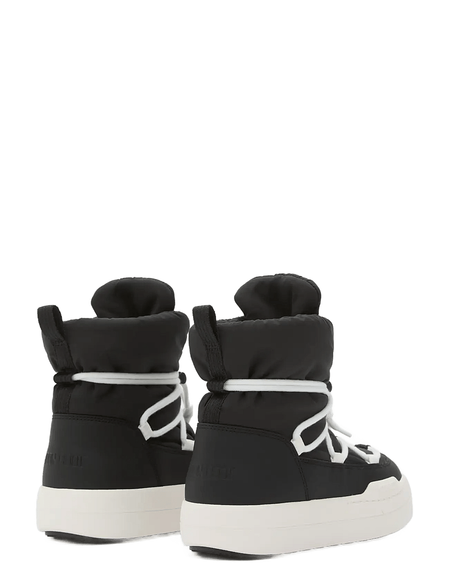 Moon Boot - MB JR PARK LACE MID - winterstiefel - black - 2