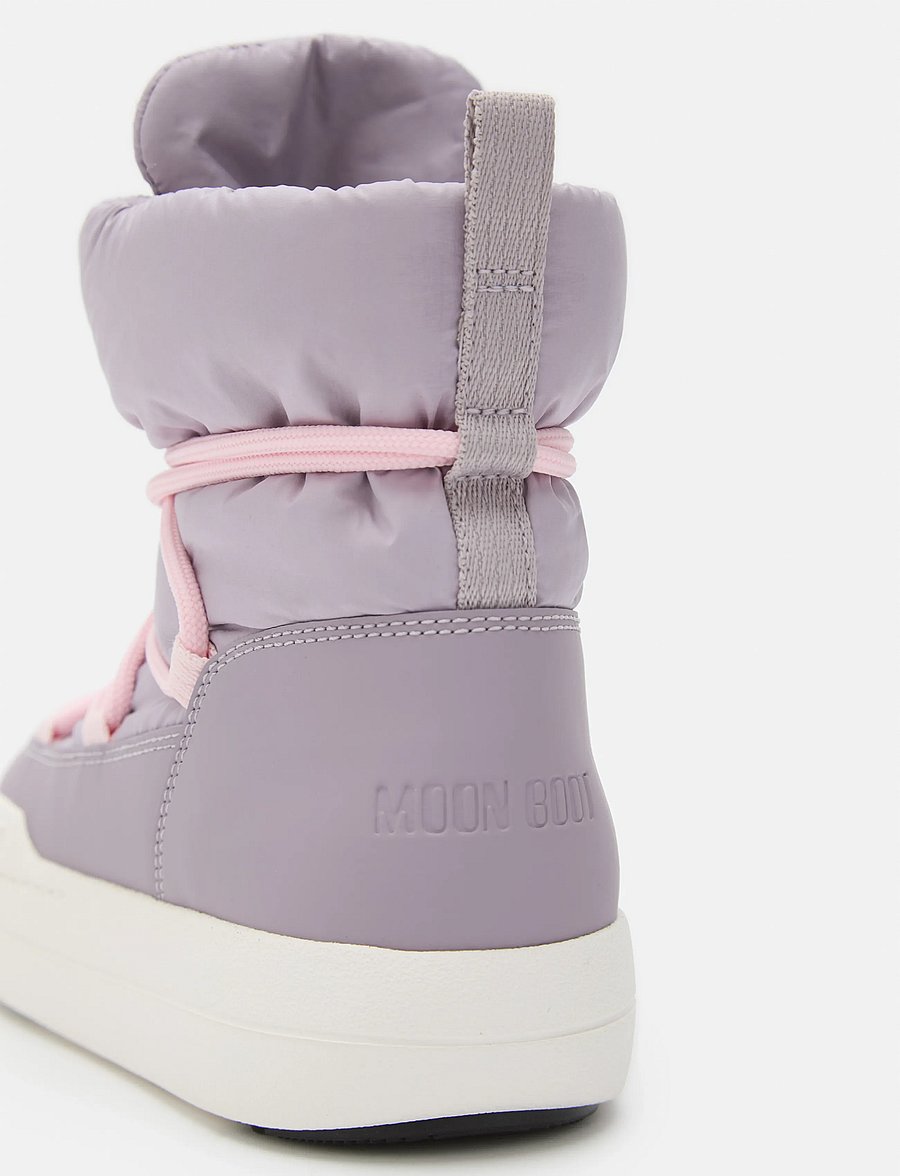 Moon Boot - MB JR PARK LACE MID - winterstiefel - lilas - 3