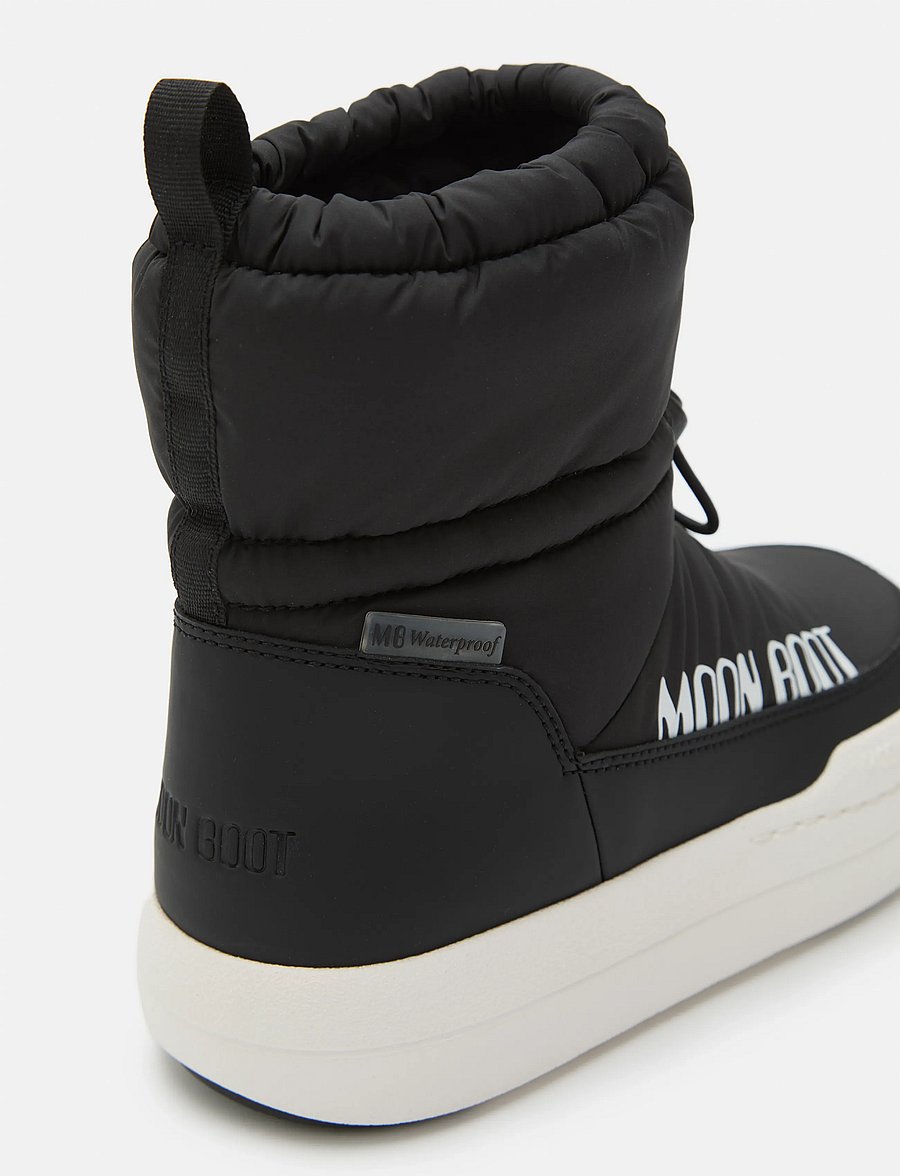 Moon Boot - MB JR PARK TUBE MID WP - winterstiefel - black - 3
