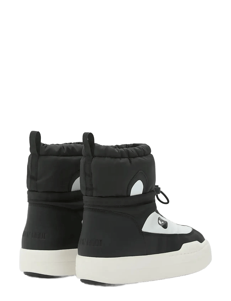 Moon Boot - MB JR PARK TUBE MID ANIMAL WP - vinterstøvler - panda - 1