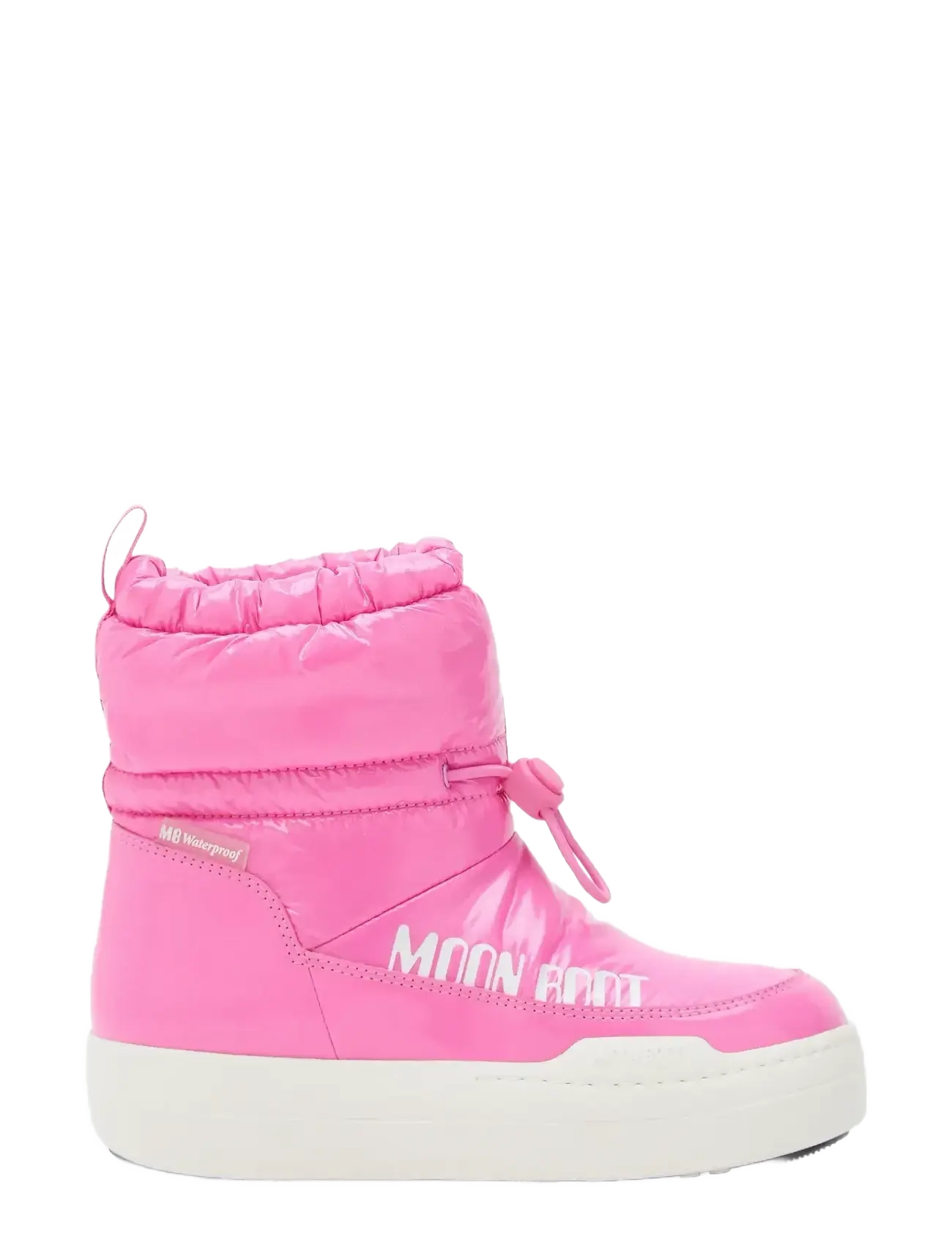 Moon Boot MB JR PARK TUBE MID GLITTER WP - Moon Boot - PINK / pink/rose