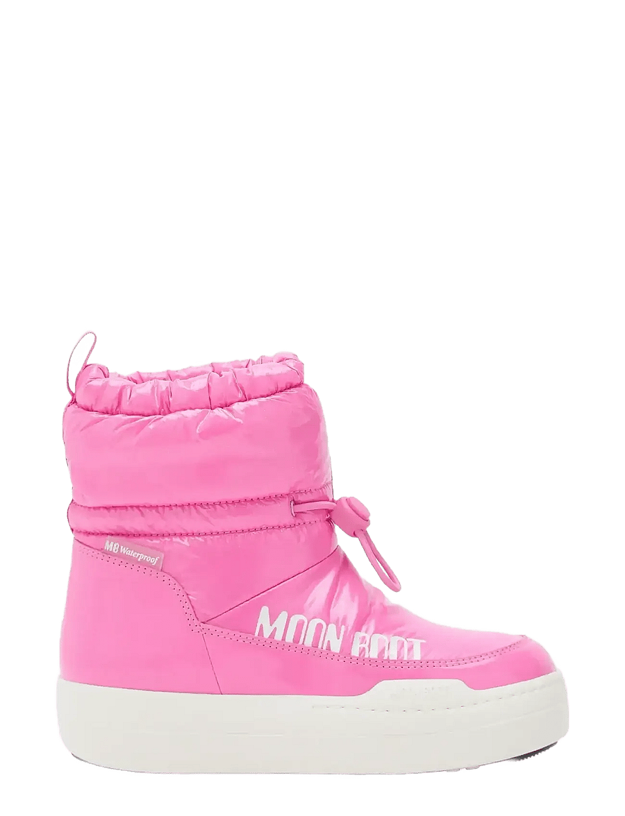 Moon Boot - MB JR PARK TUBE MID GLITTER WP - winterstiefel - pink - 0