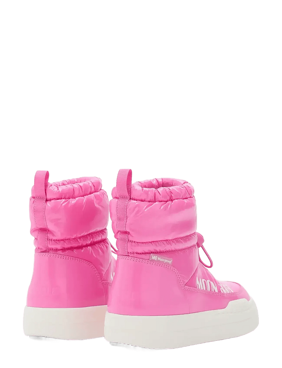 Moon Boot - MB JR PARK TUBE MID GLITTER WP - winterstiefel - pink - 1