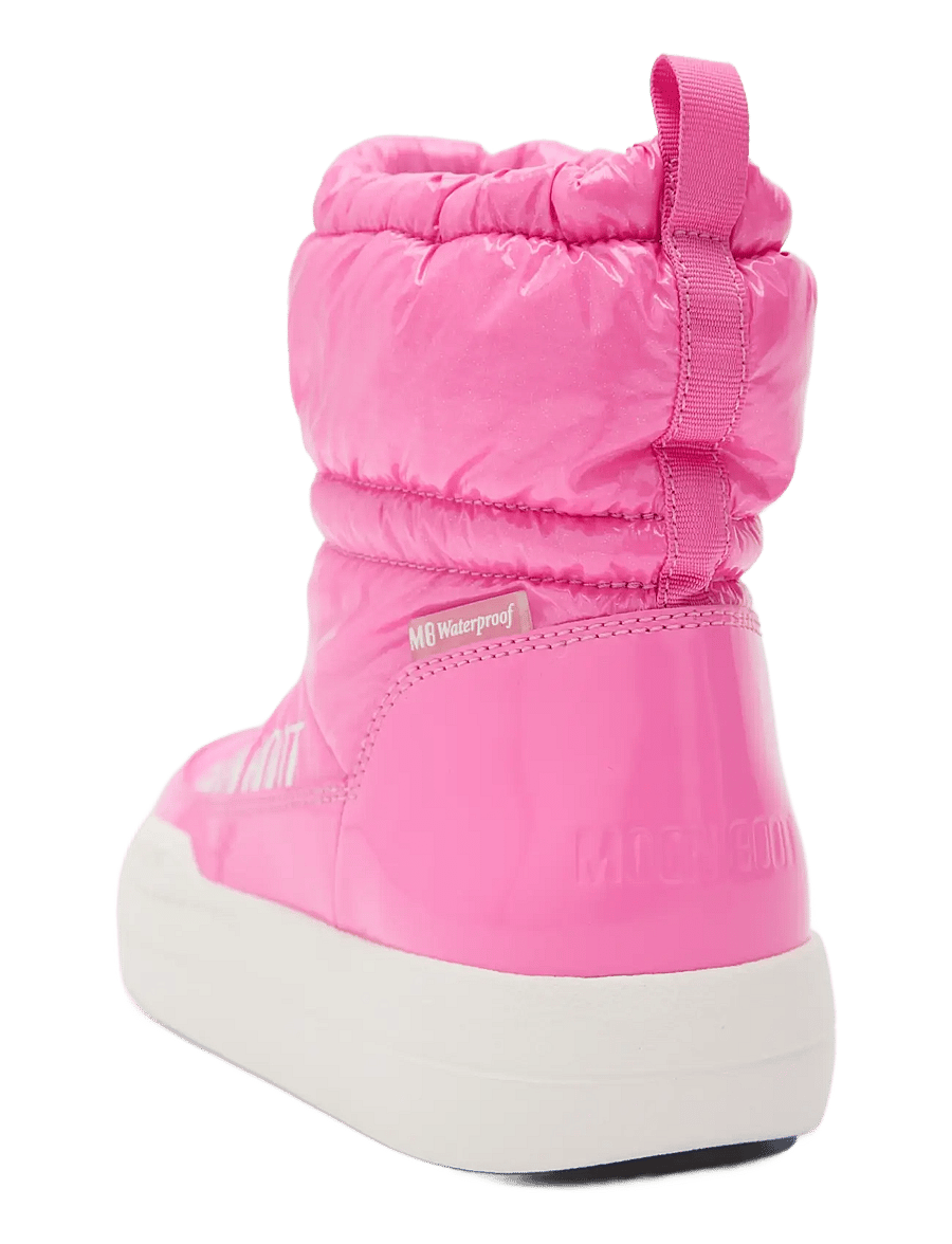 Moon Boot - MB JR PARK TUBE MID GLITTER WP - winterstiefel - pink - 2