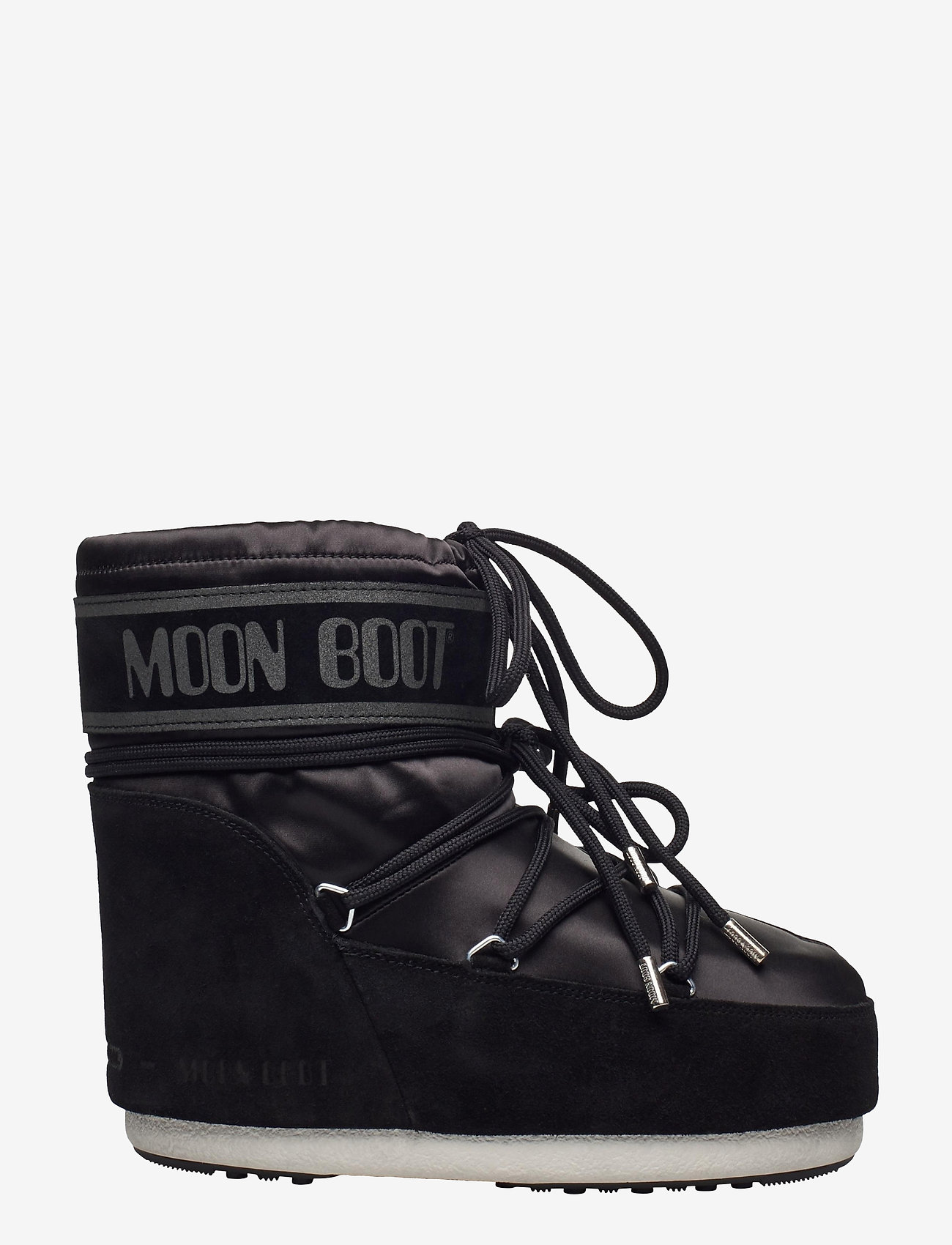 Moon Boot - MB CLASSIC LOW SATIN - black - 1