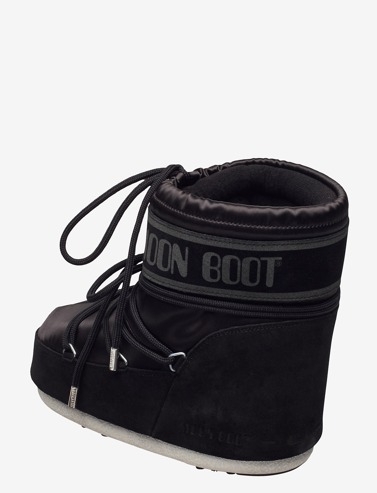 Moon Boot - MB CLASSIC LOW SATIN - black - 2