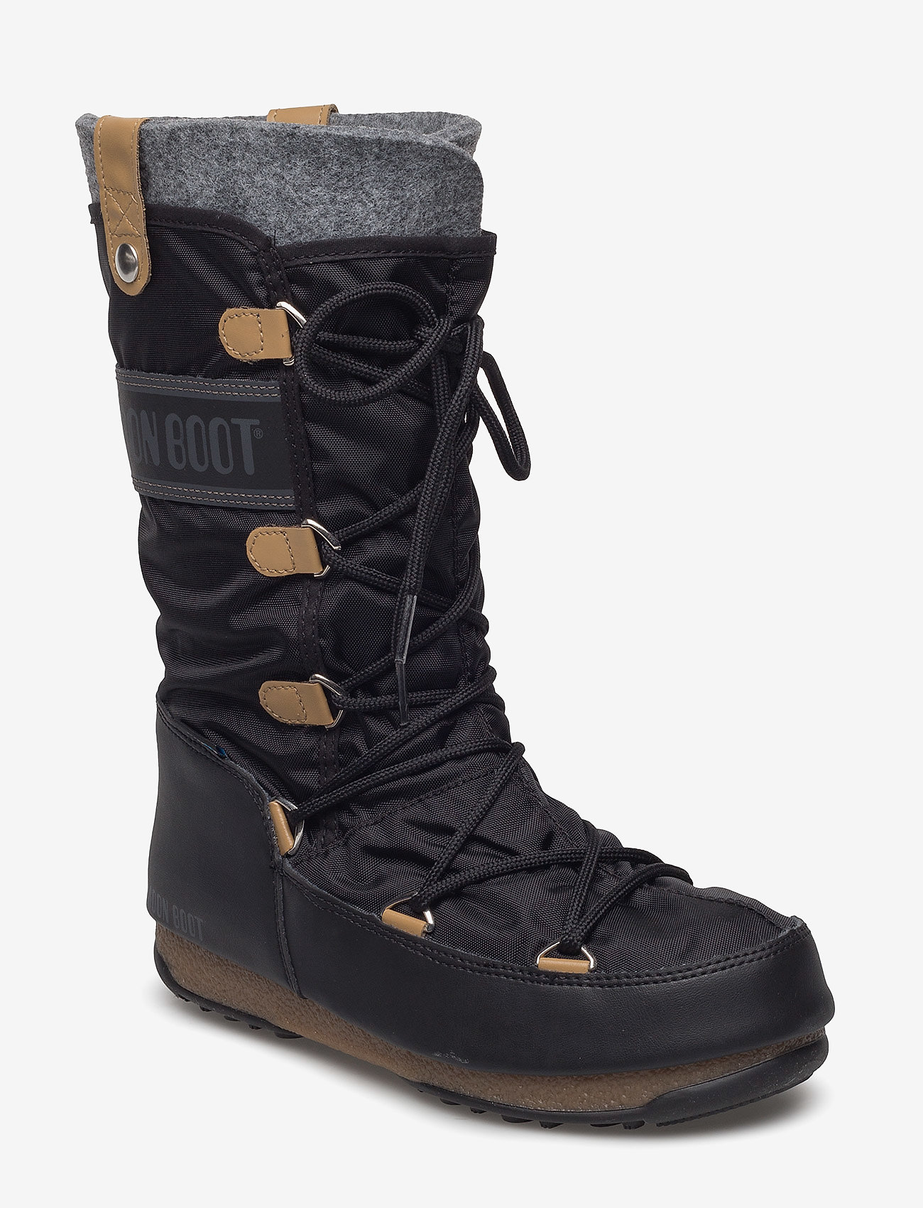 Moon Boot - MB MOON BOOT W.E. MONACO FEL - monaco fel black - 0