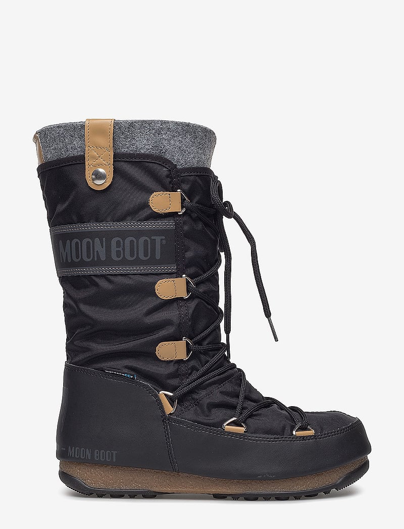 Black Moon Boot Damen 40 Moon Boot Icon High Faux Fur Boots In Black