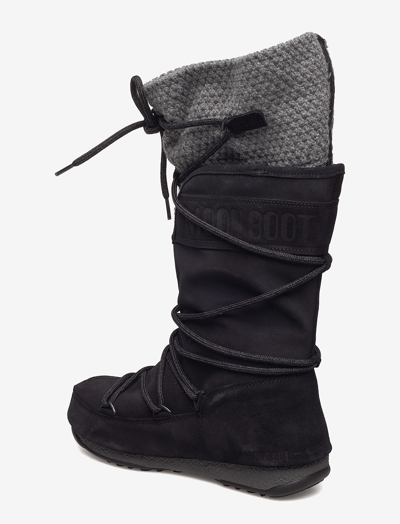 Moon Boot - MOON BOOT W.E. ANVERSA WOOL WP - black-grey - 2