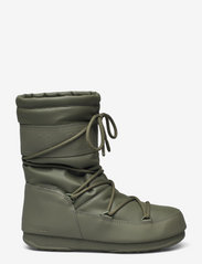 Moon Boot - MB MID RUBBER WP - flat ankle boots - khaki - 1