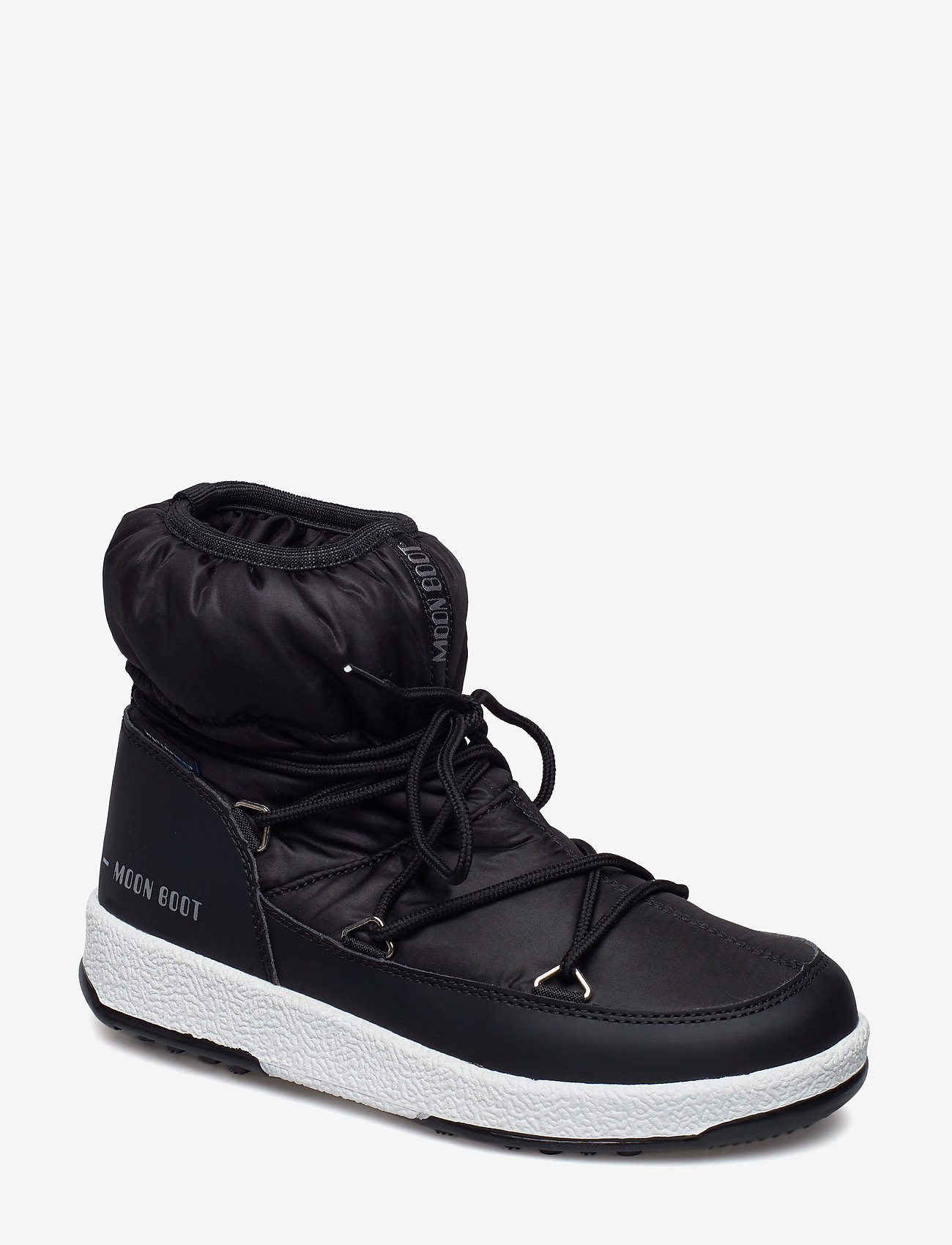 Moon Boot - MB M.BOOT WE JR GIRL LOW NYLON WP - black 001 - 0