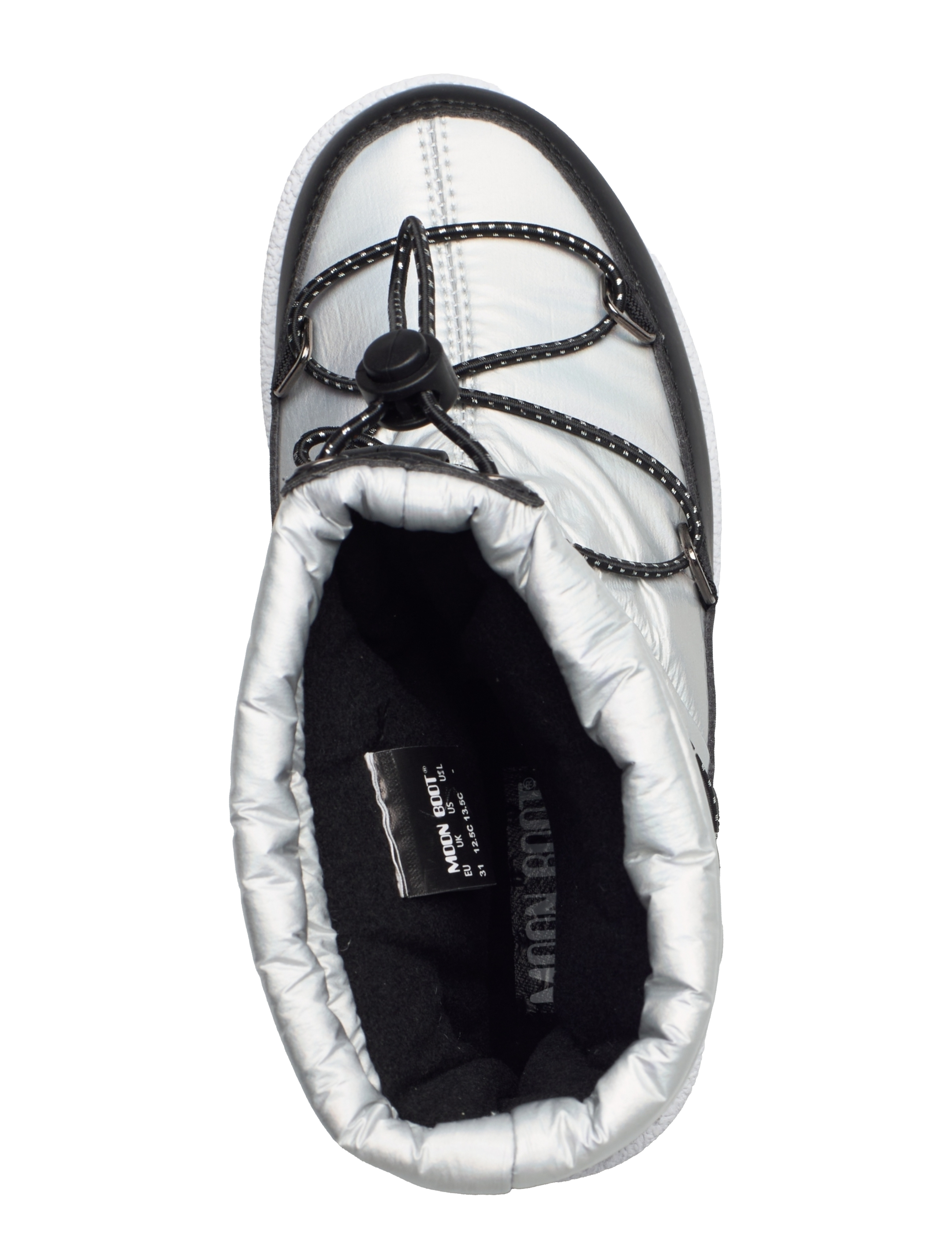 Moon Boot - MB JR GIRL BOOT FLUO MET - silver 71 - 3