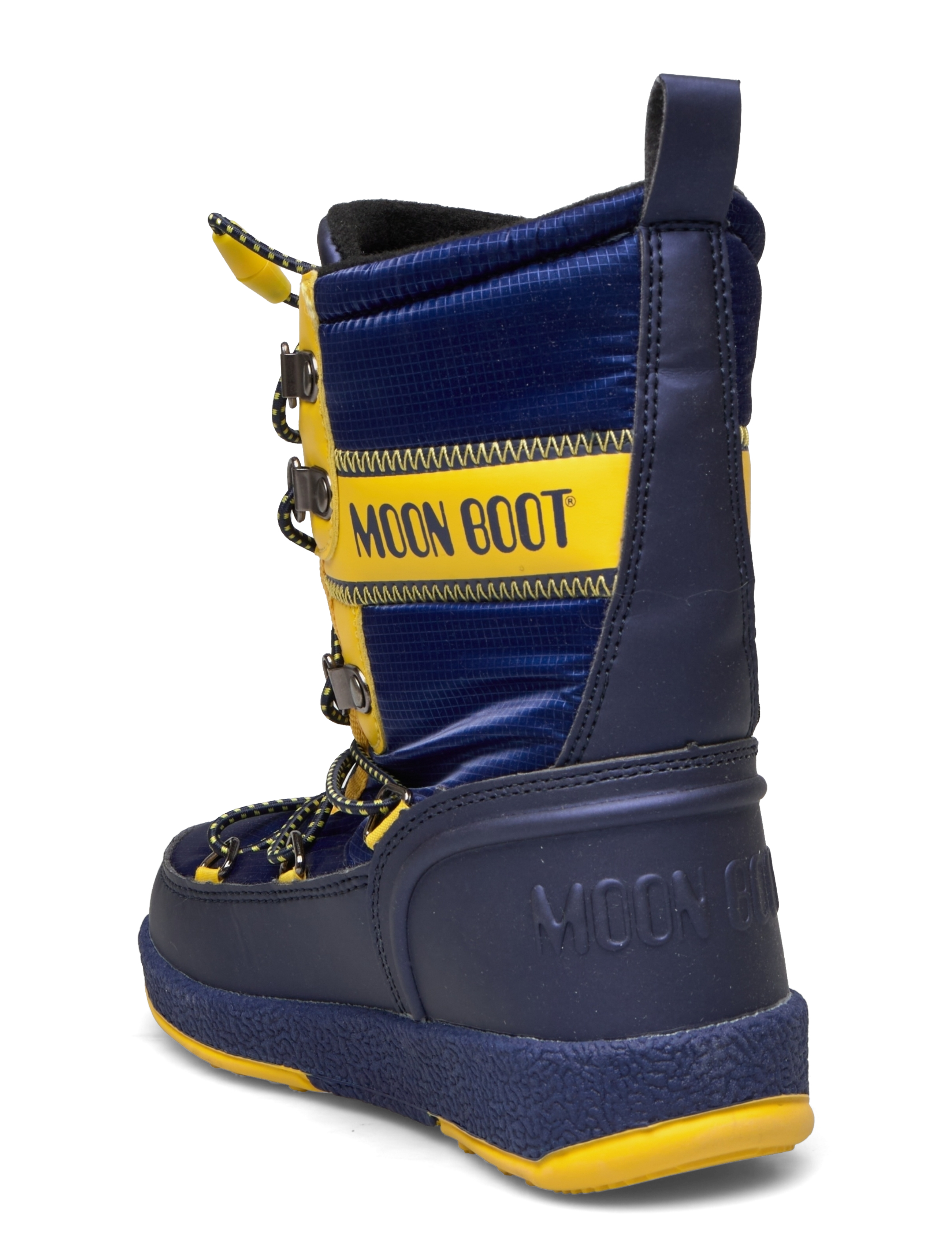 Moon Boot - MB MOON BOOT JR BOY LACED UP - blue-yellow - 2