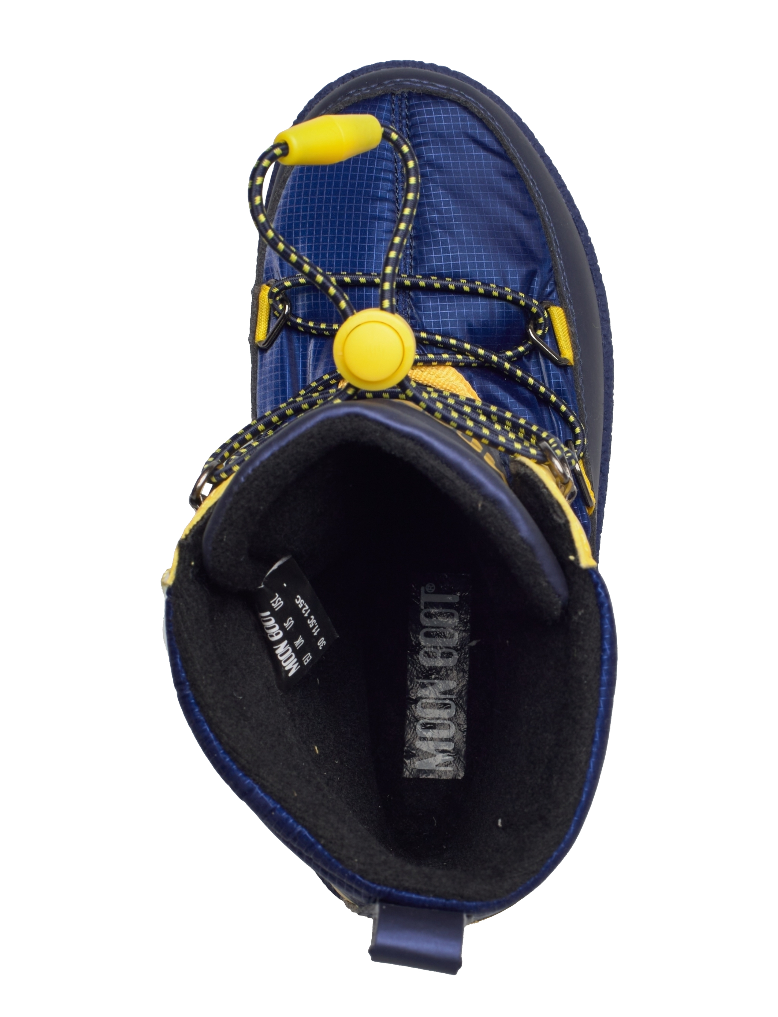 Moon Boot - MB MOON BOOT JR BOY LACED UP - blue-yellow - 3